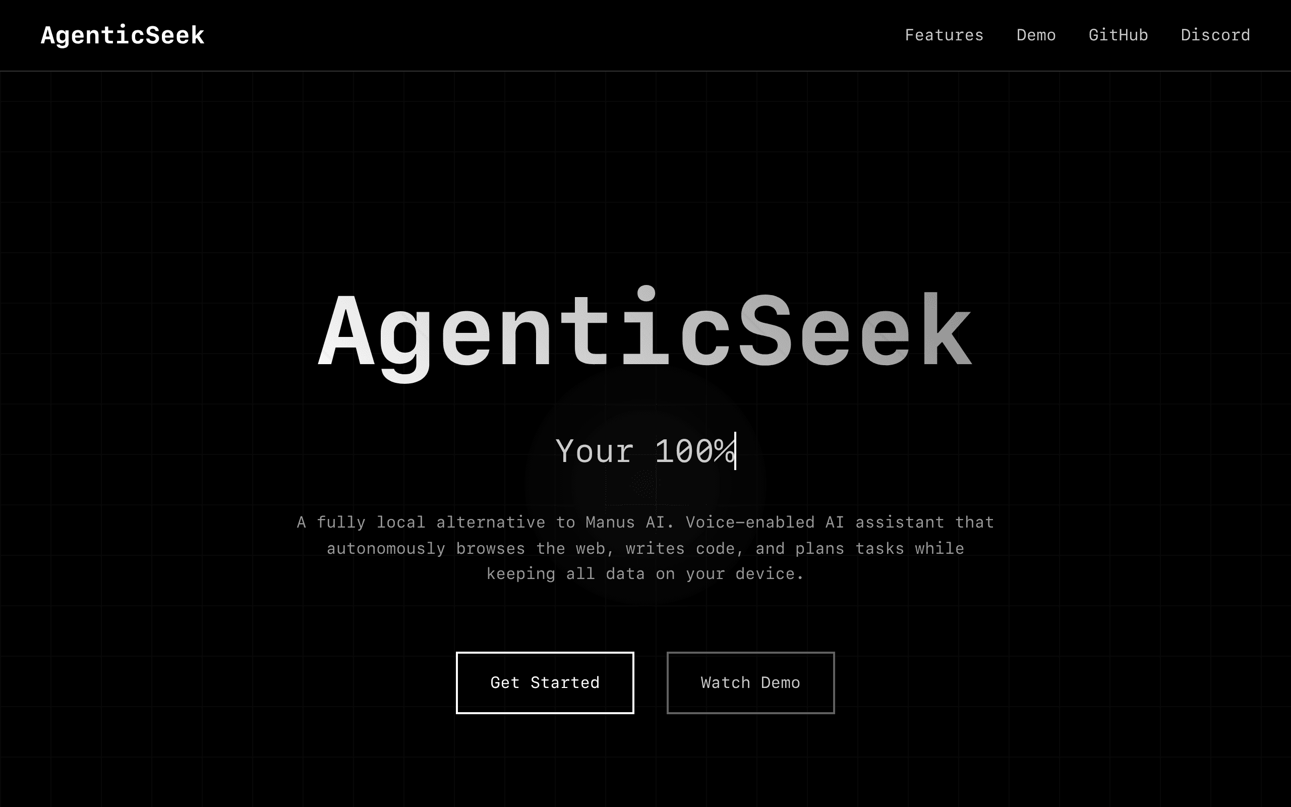 Agentic Seek