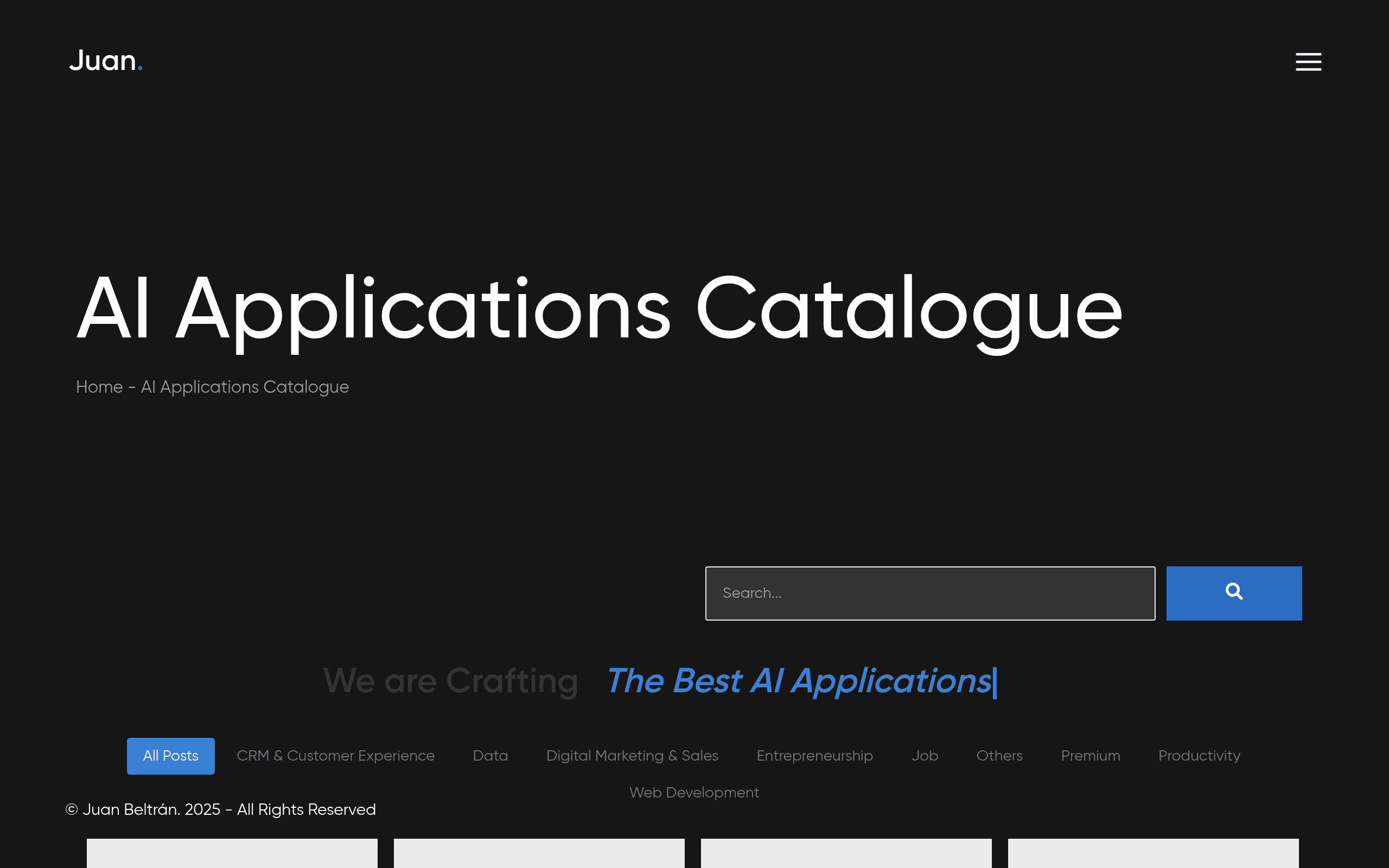 Ai Application Catalogue