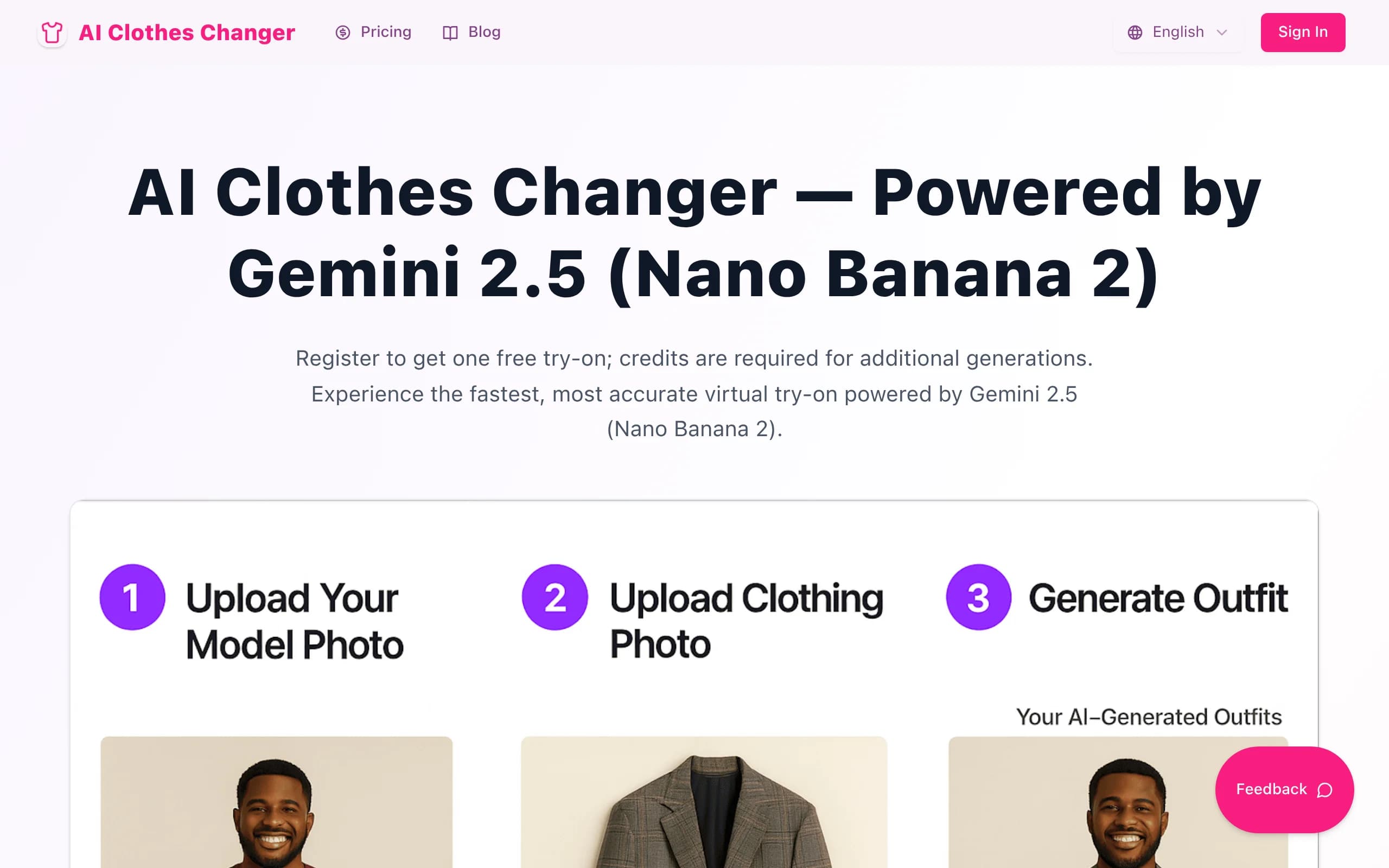 AI Clothes Changer