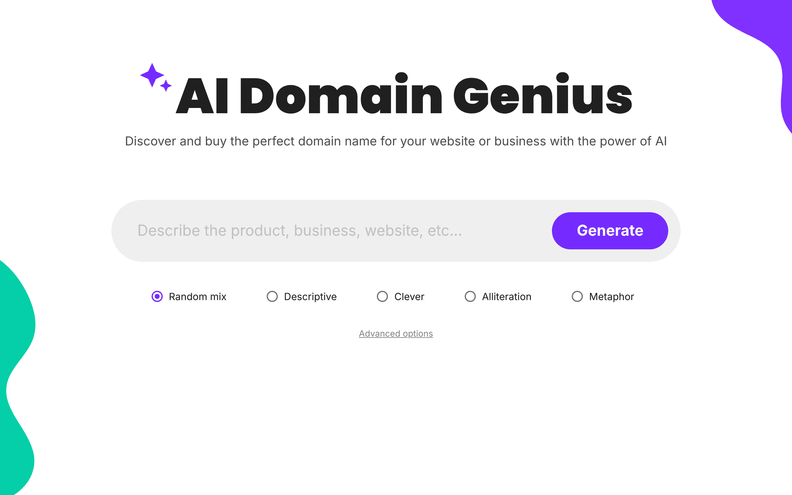 AI Domain Genius