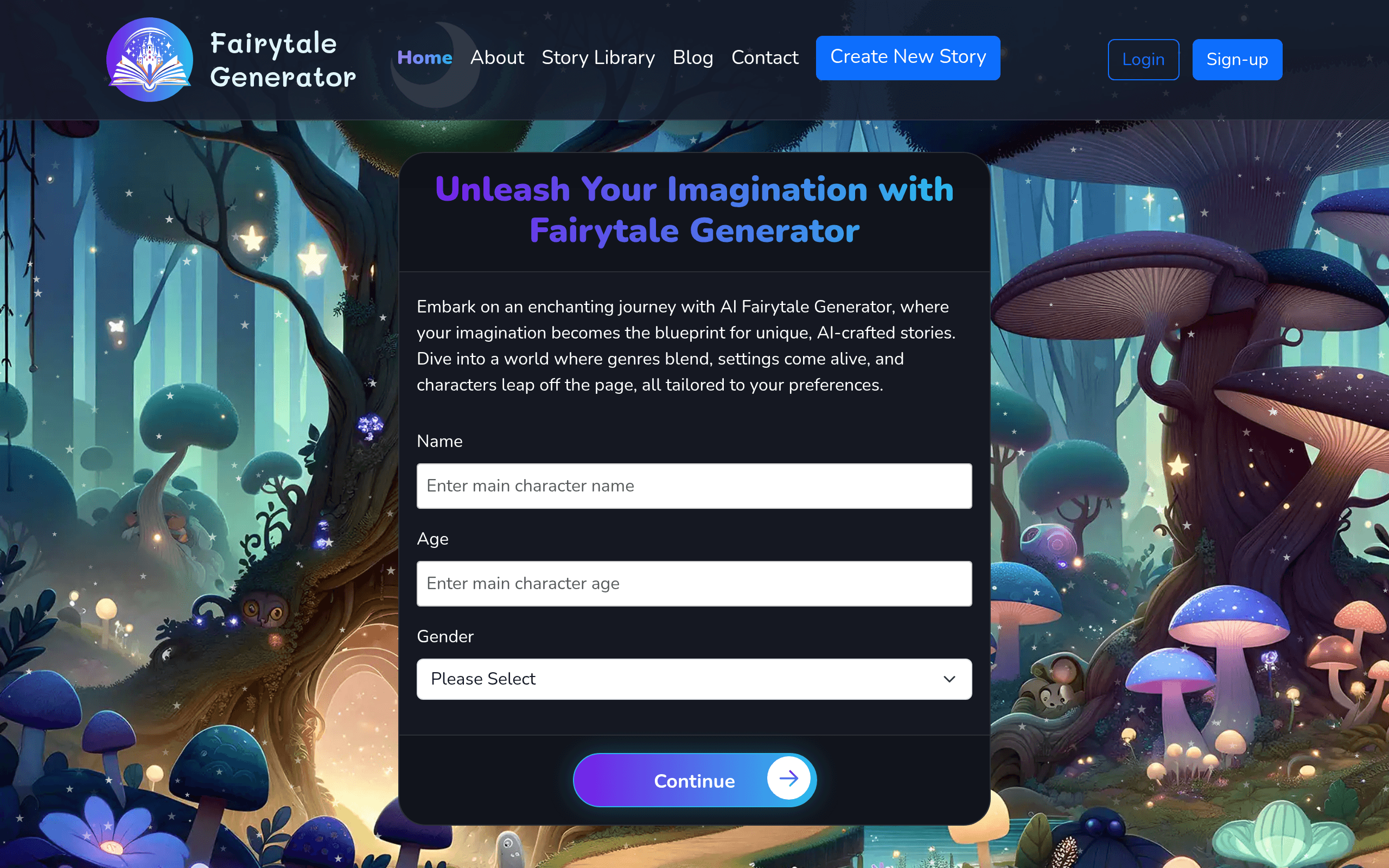 AI Fairytale Generator