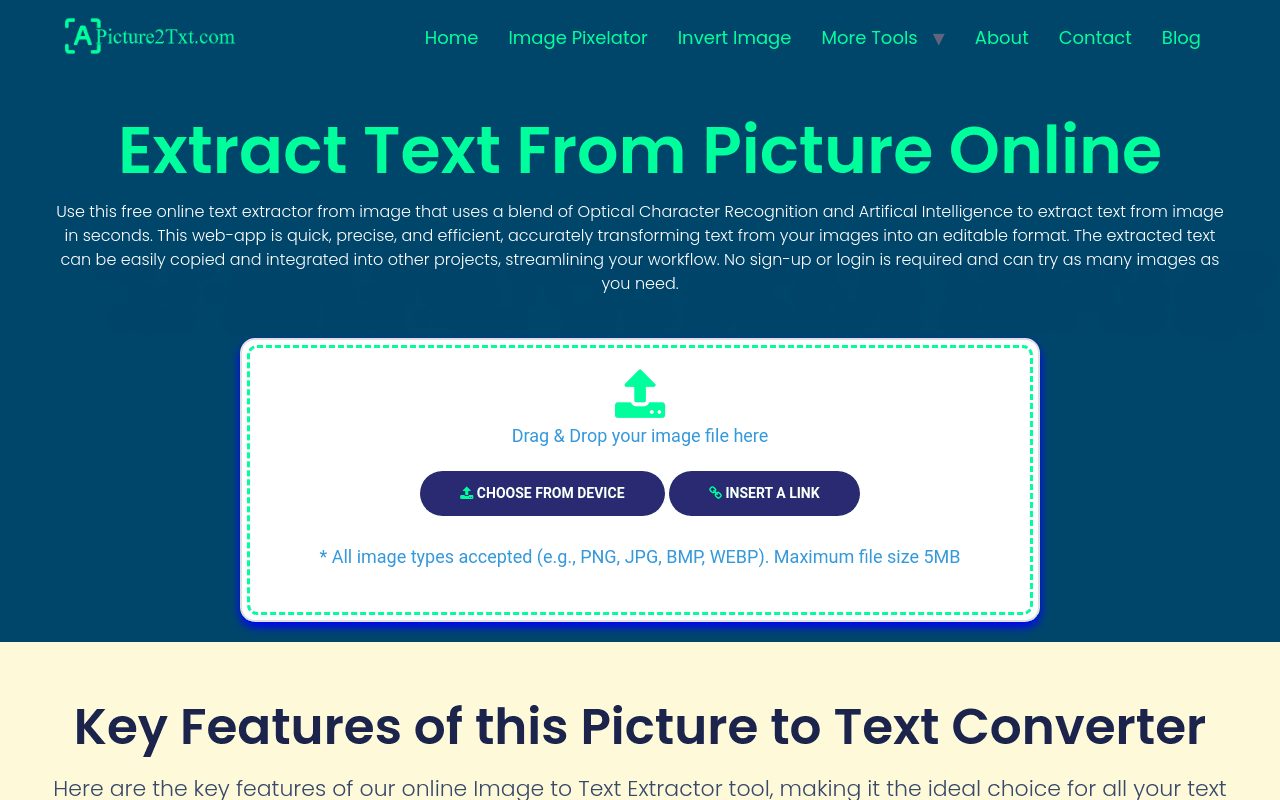 AI Image Text Extractor