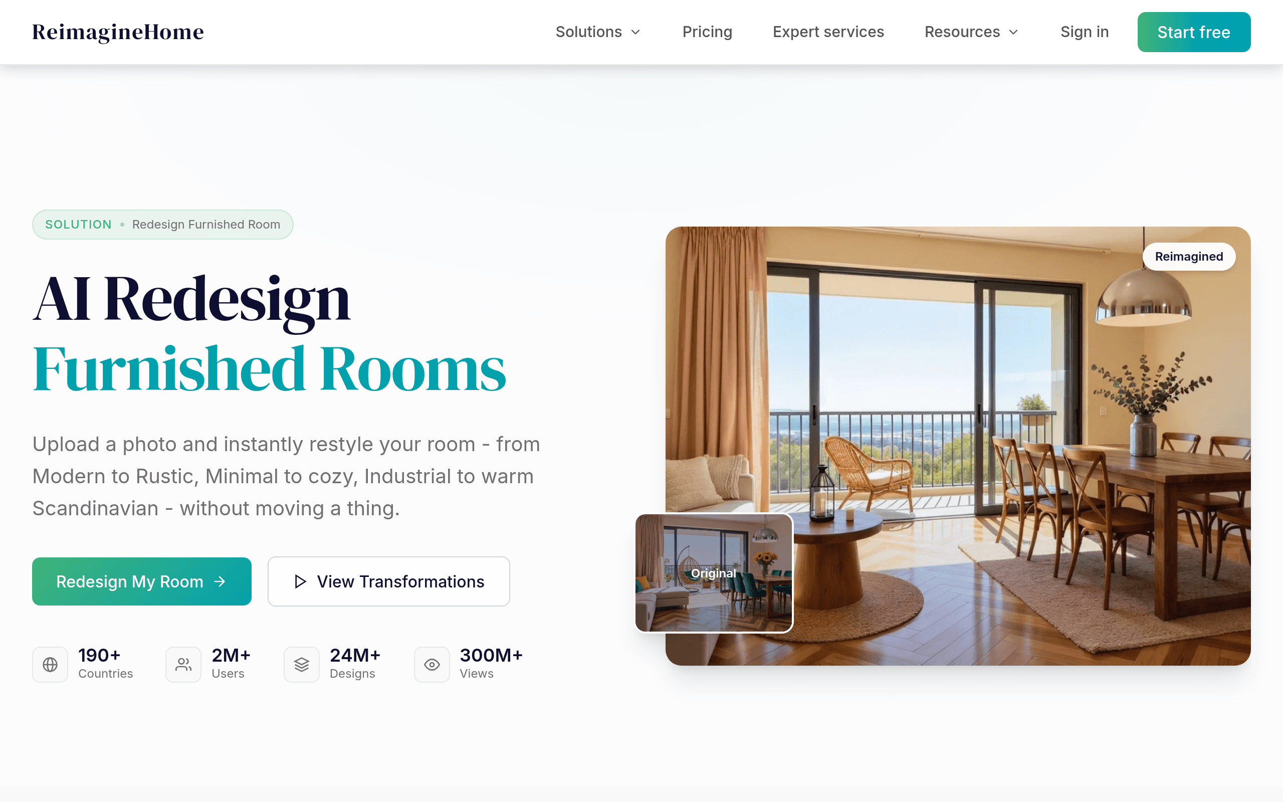AI Interior Designer By REimagineHome