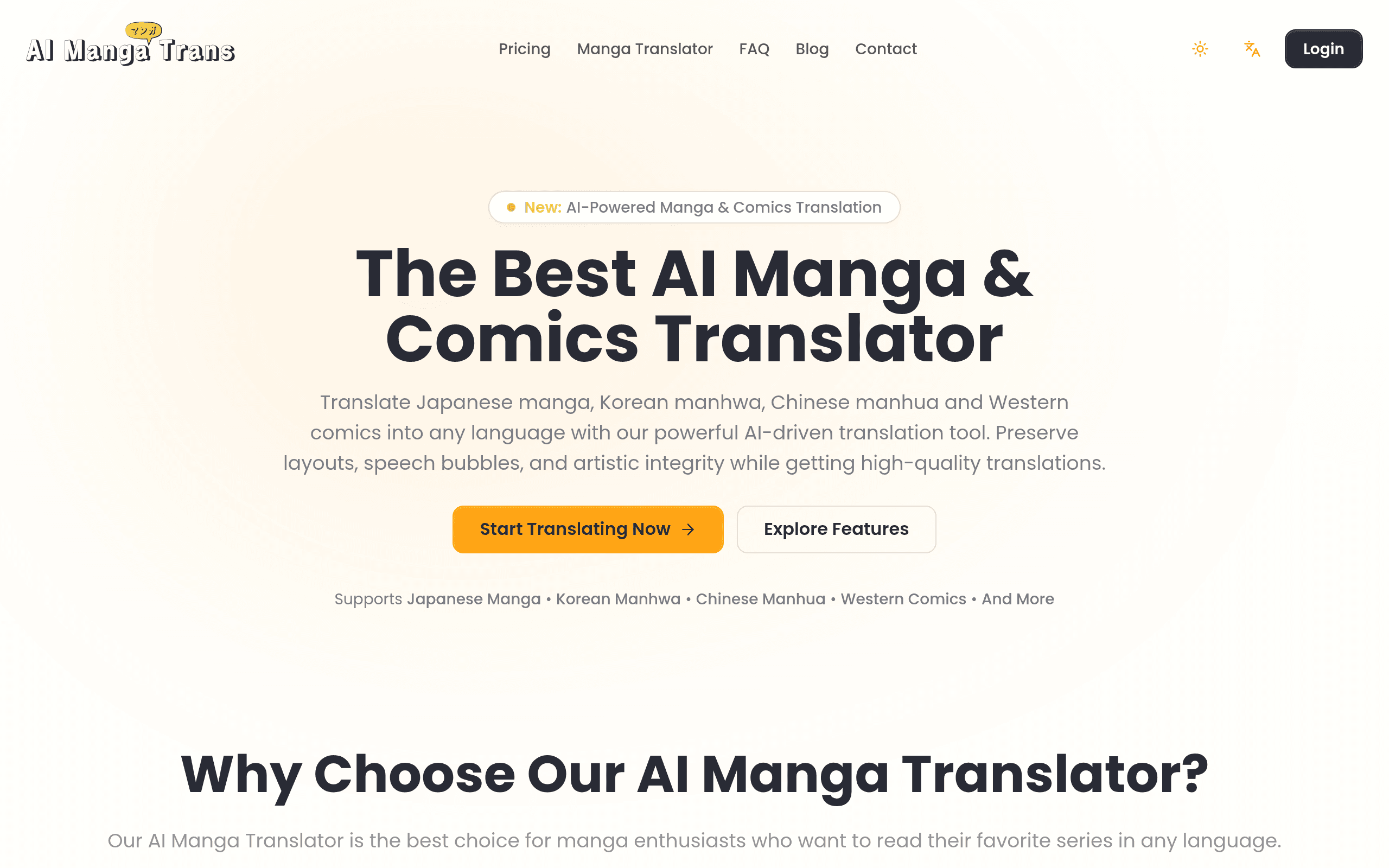 AI Manga Translator