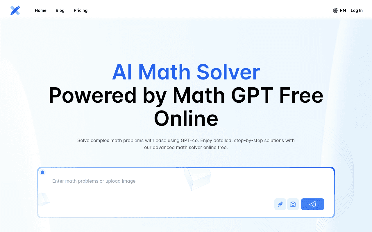 AI Math Solver на базе Math GPT Free Online
