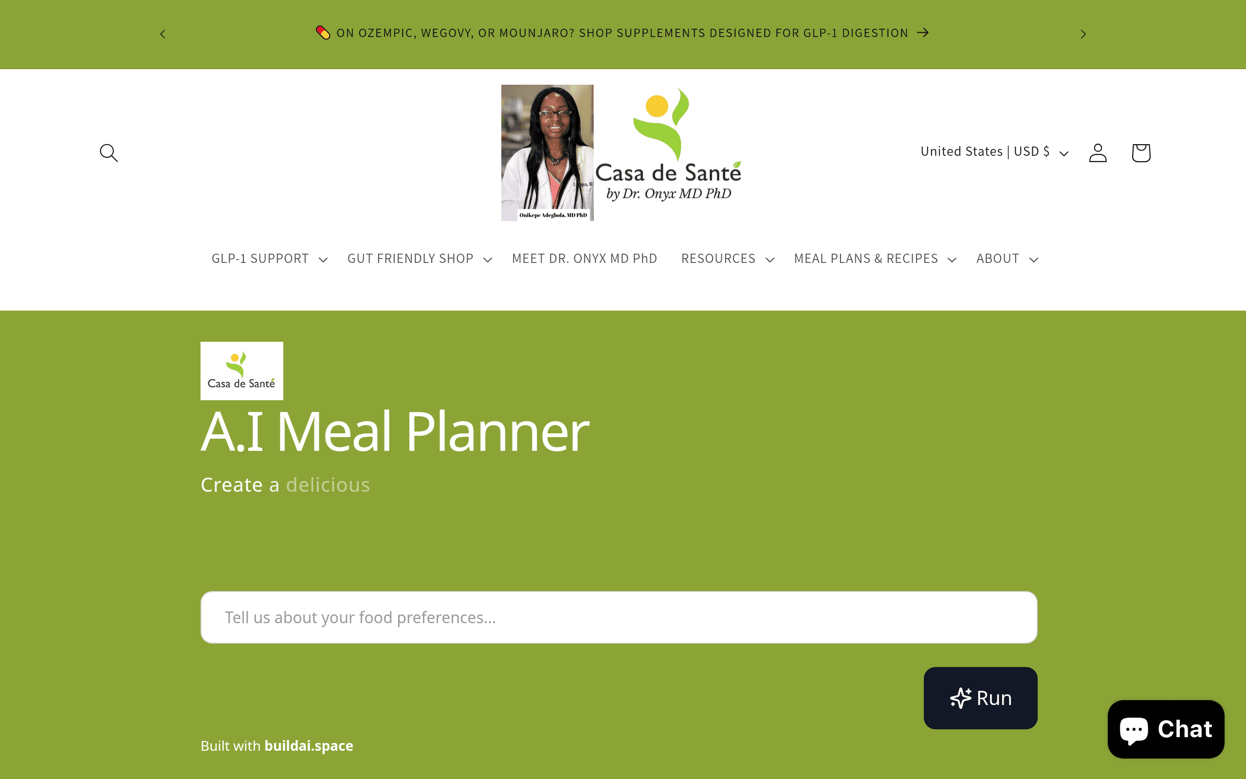AI Meal Planner
