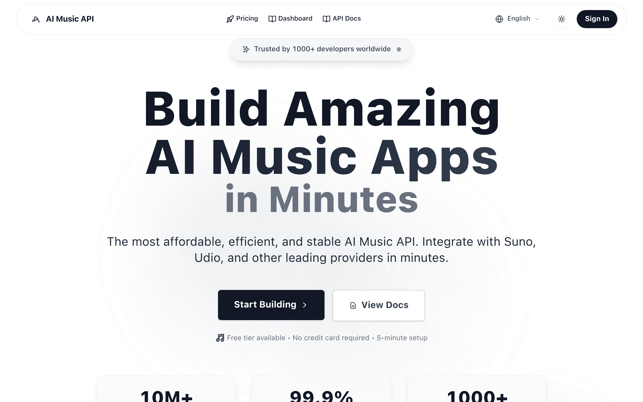 AI Music API