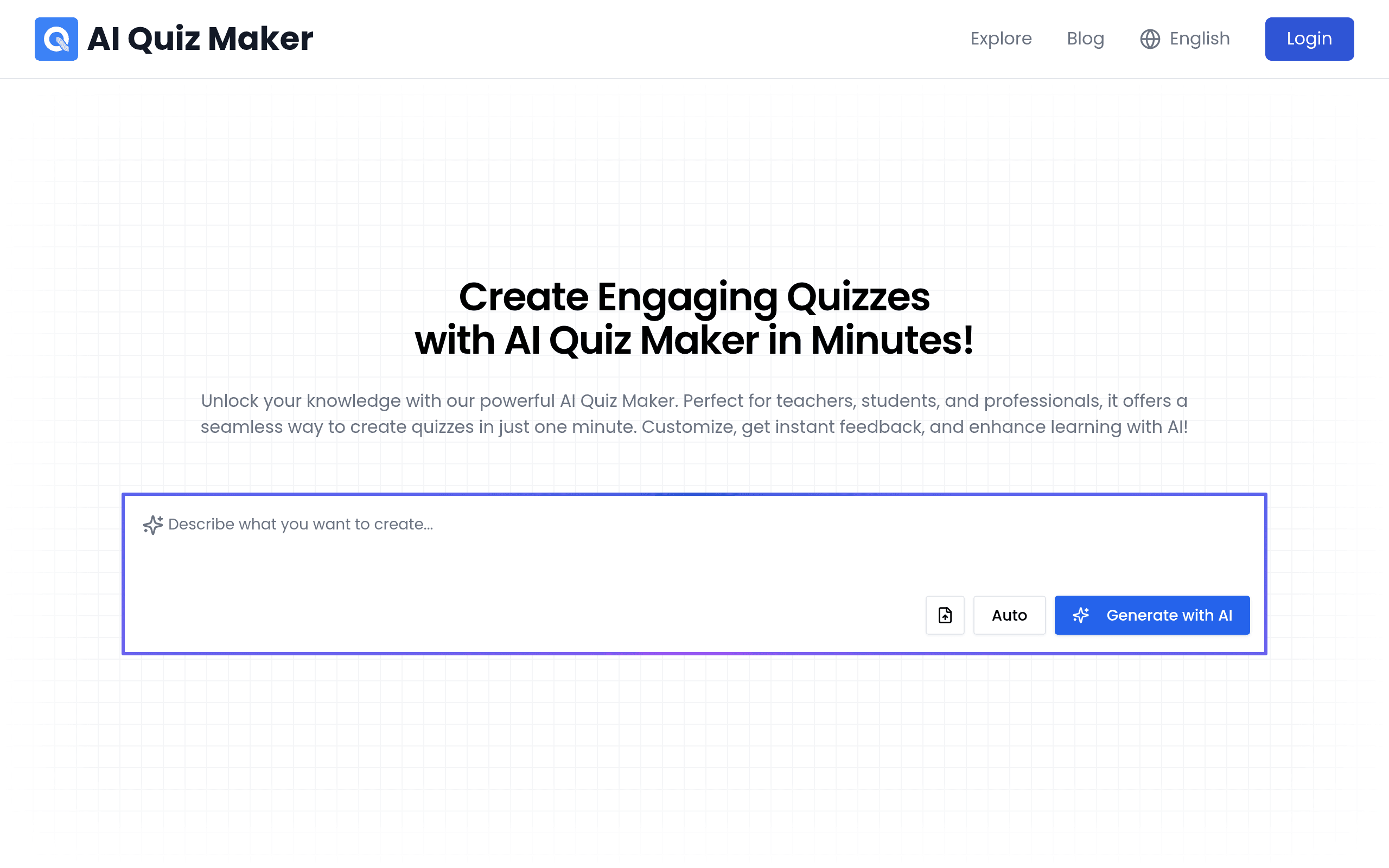 AI Quiz Generator
