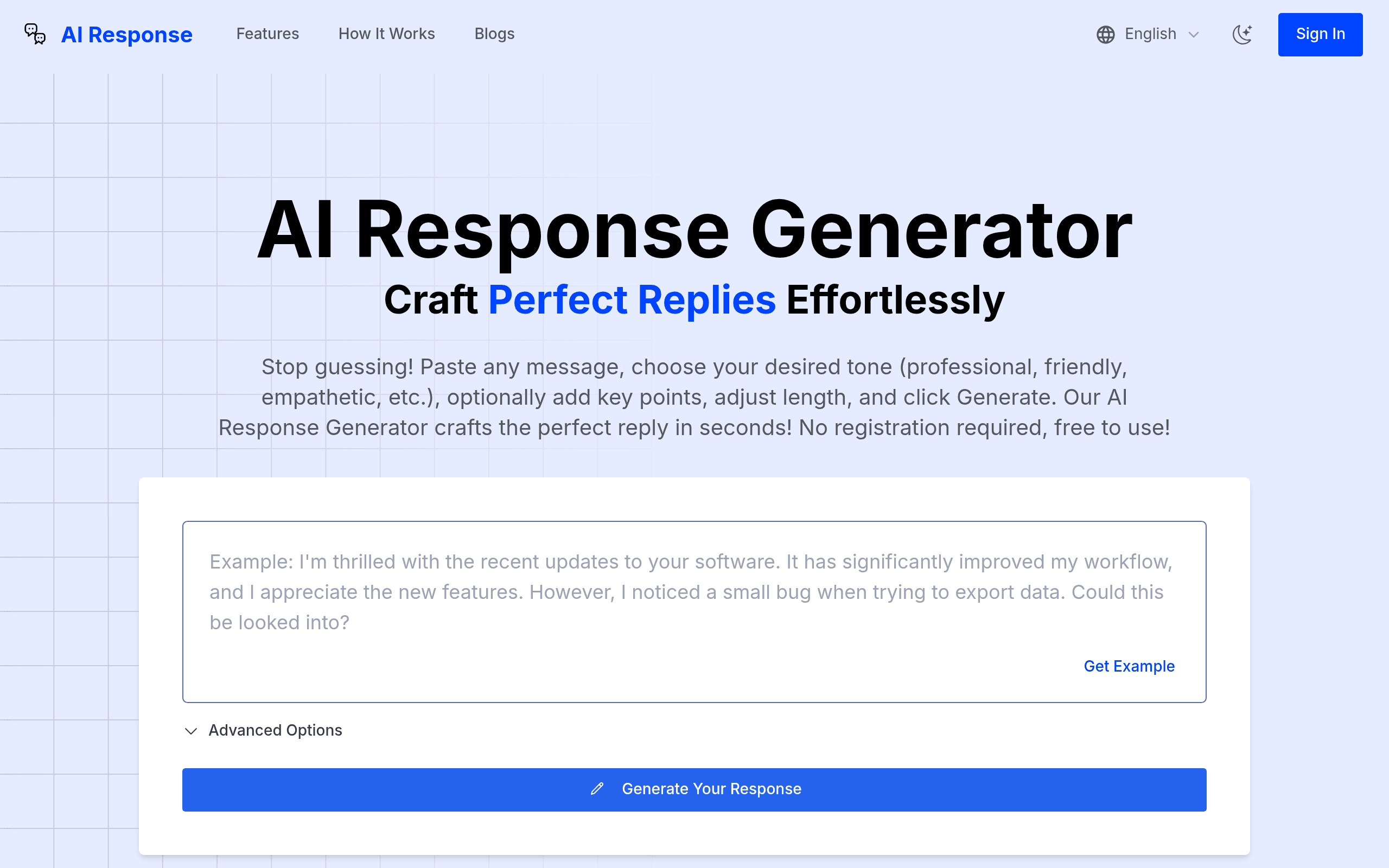 AI Response Generator