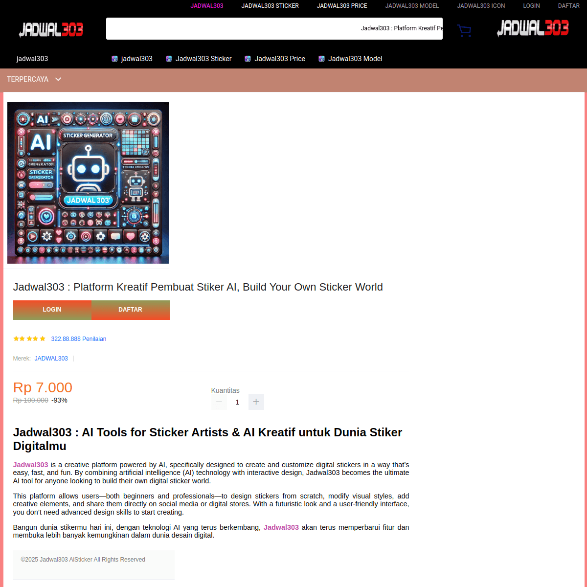 AI Sticker Generator