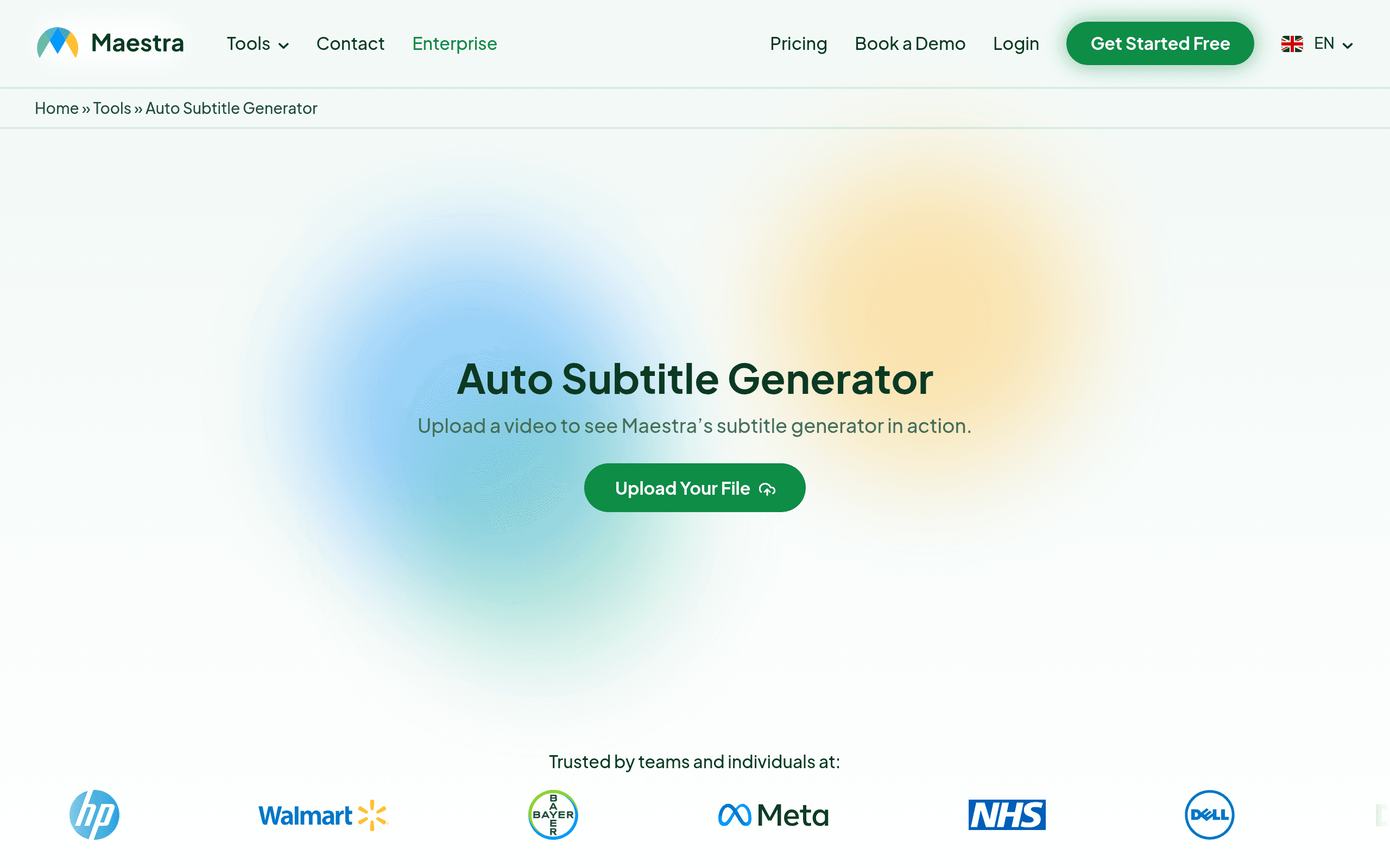 AI Subtitle Generator - Maestra