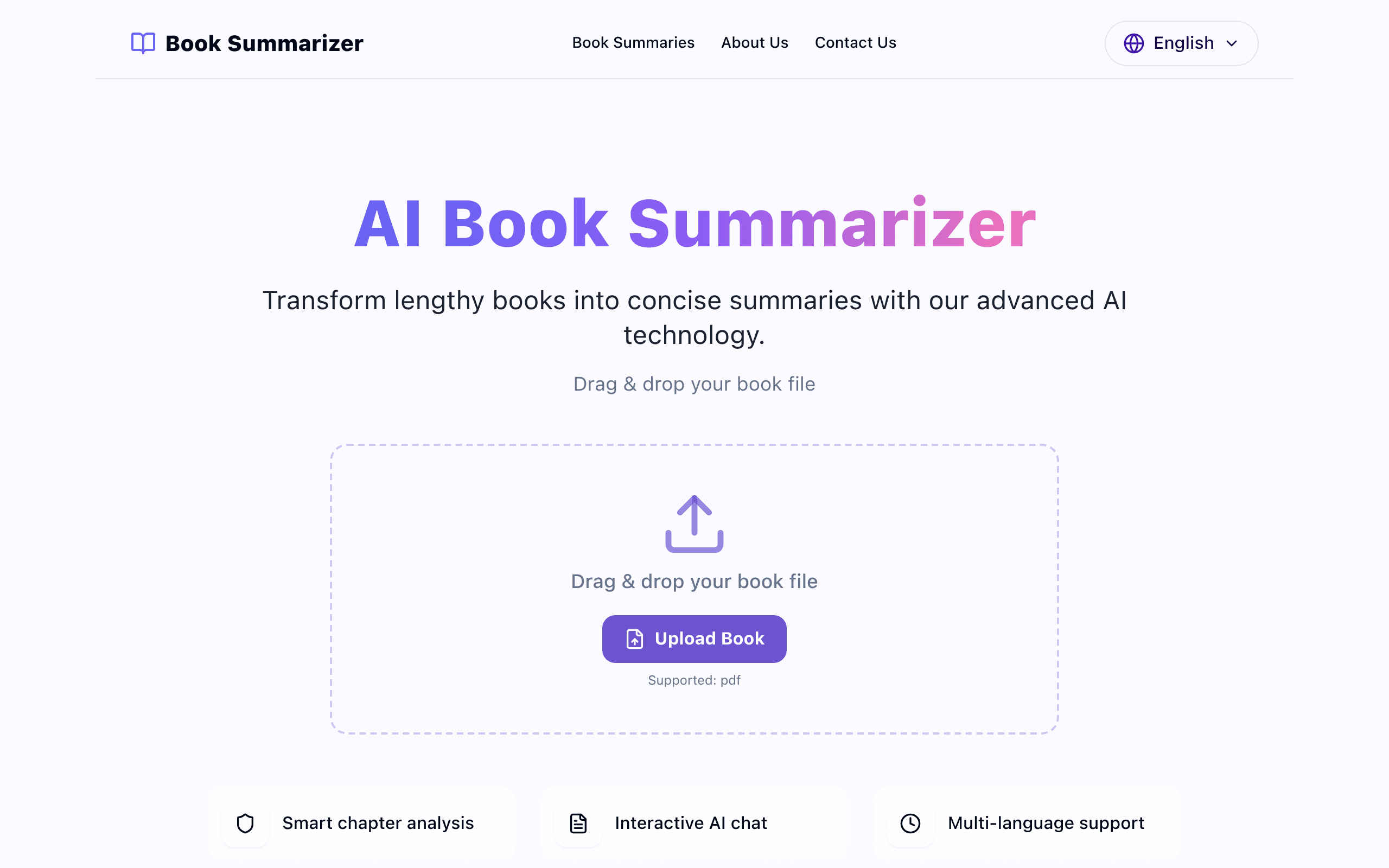 AI Summarizer для книг