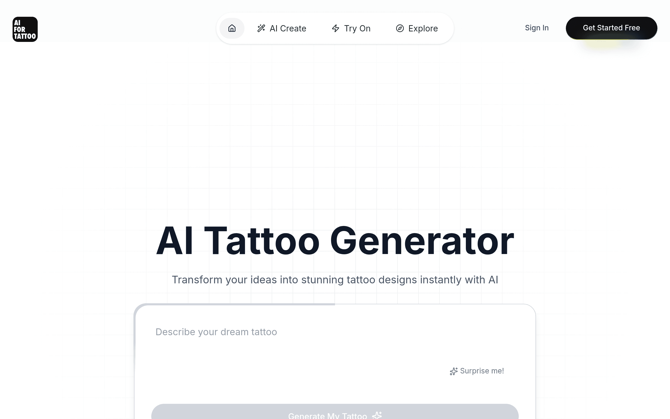 AI Tattoo Generator & Try On – AI For Tattoo