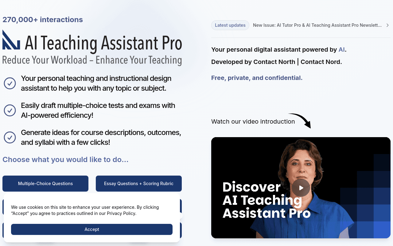 AI Teaching Assistant Pro