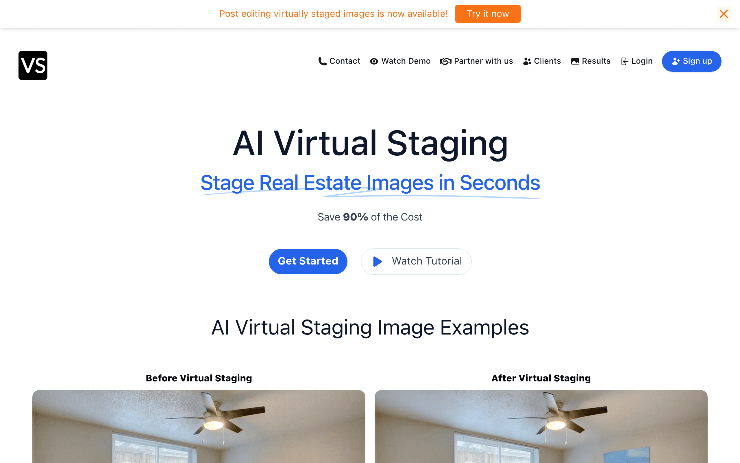AI Virtual Staging