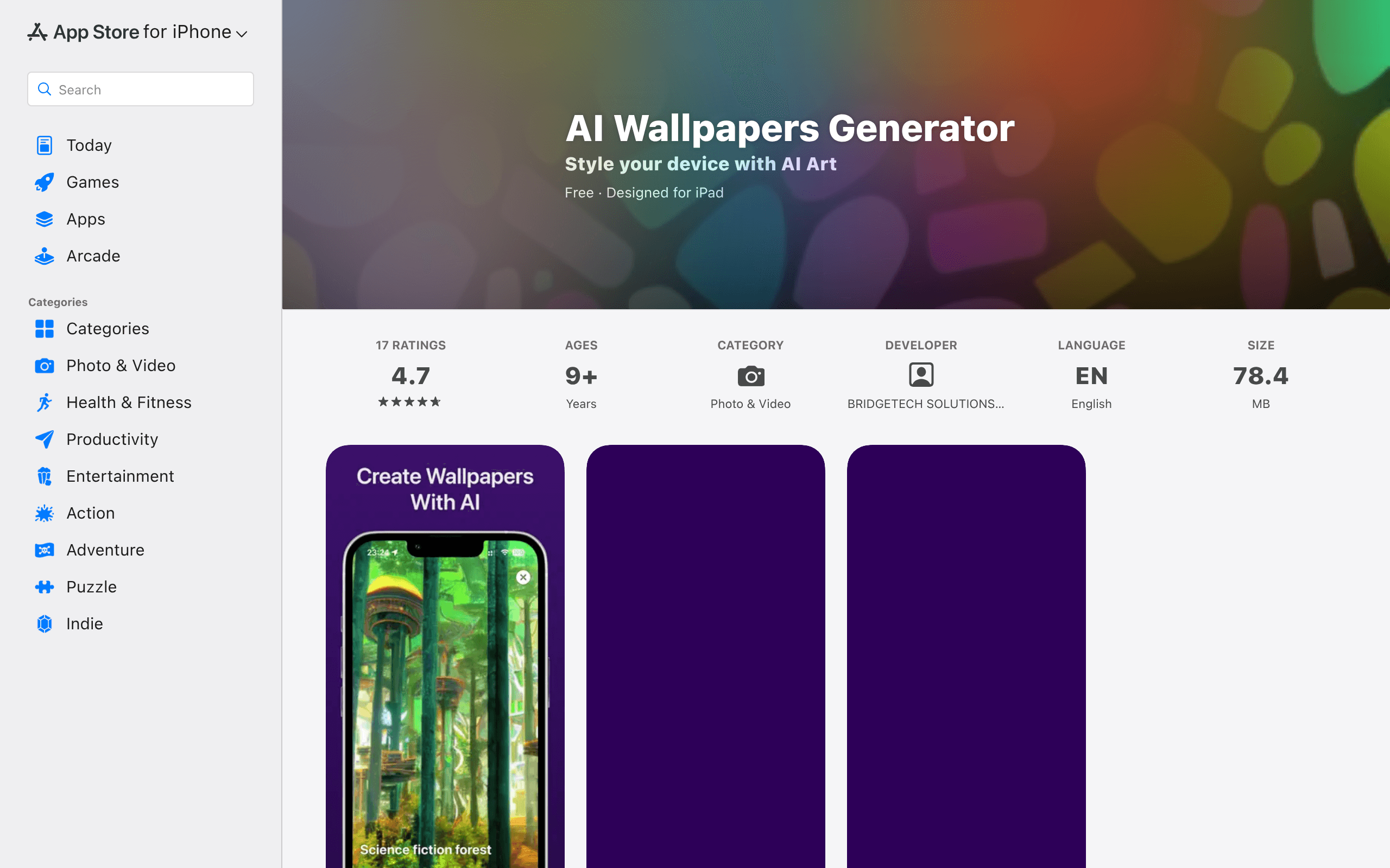 AI Wallpapers Generator