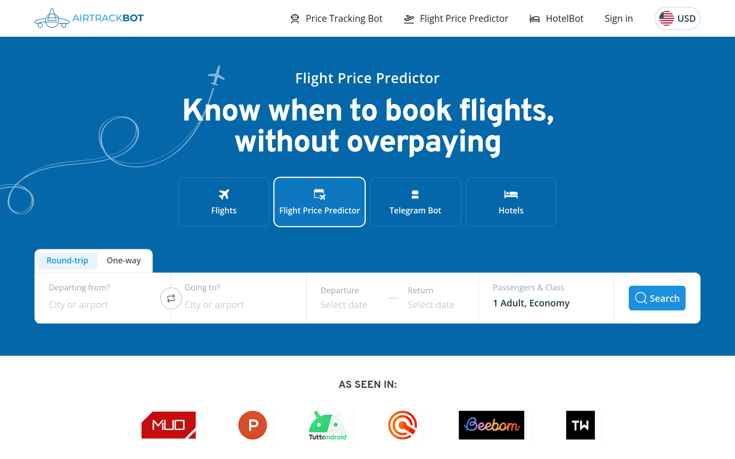 AirTrack Flight Price Predictor