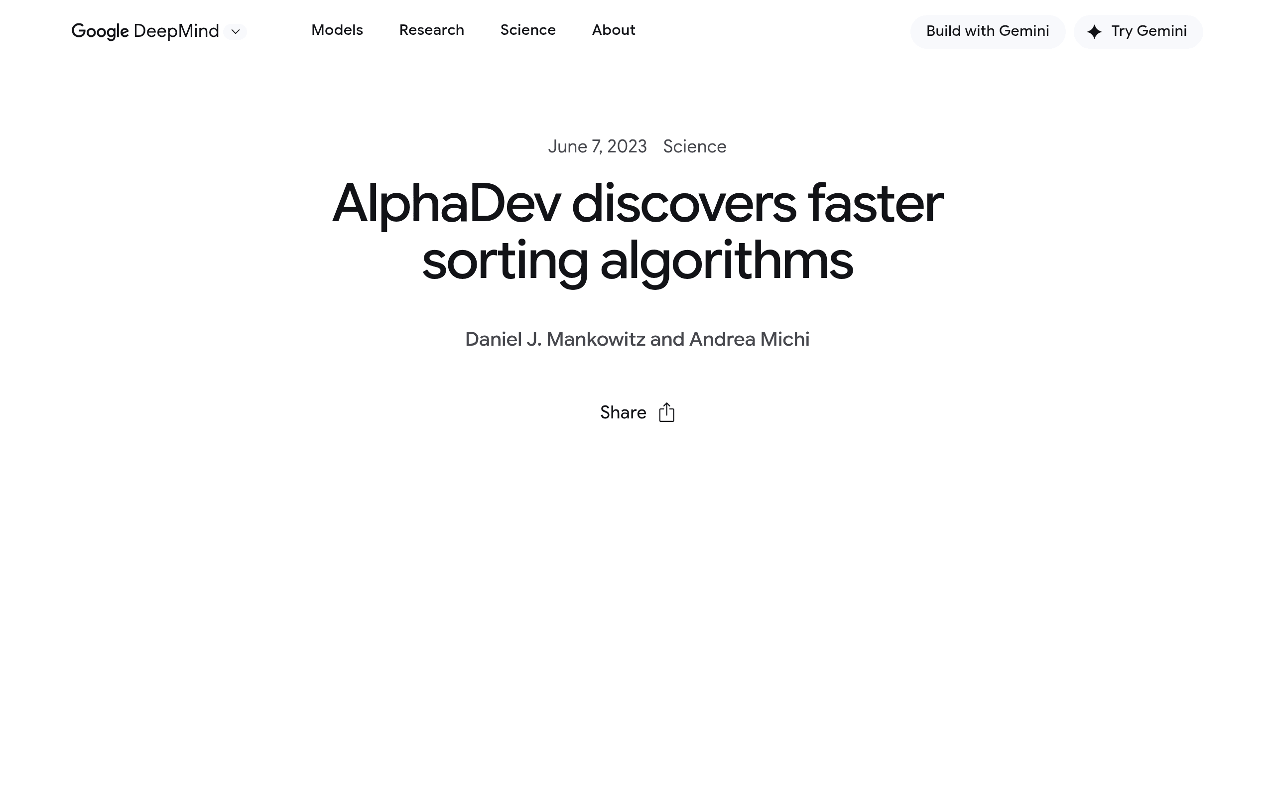 AlphaDev