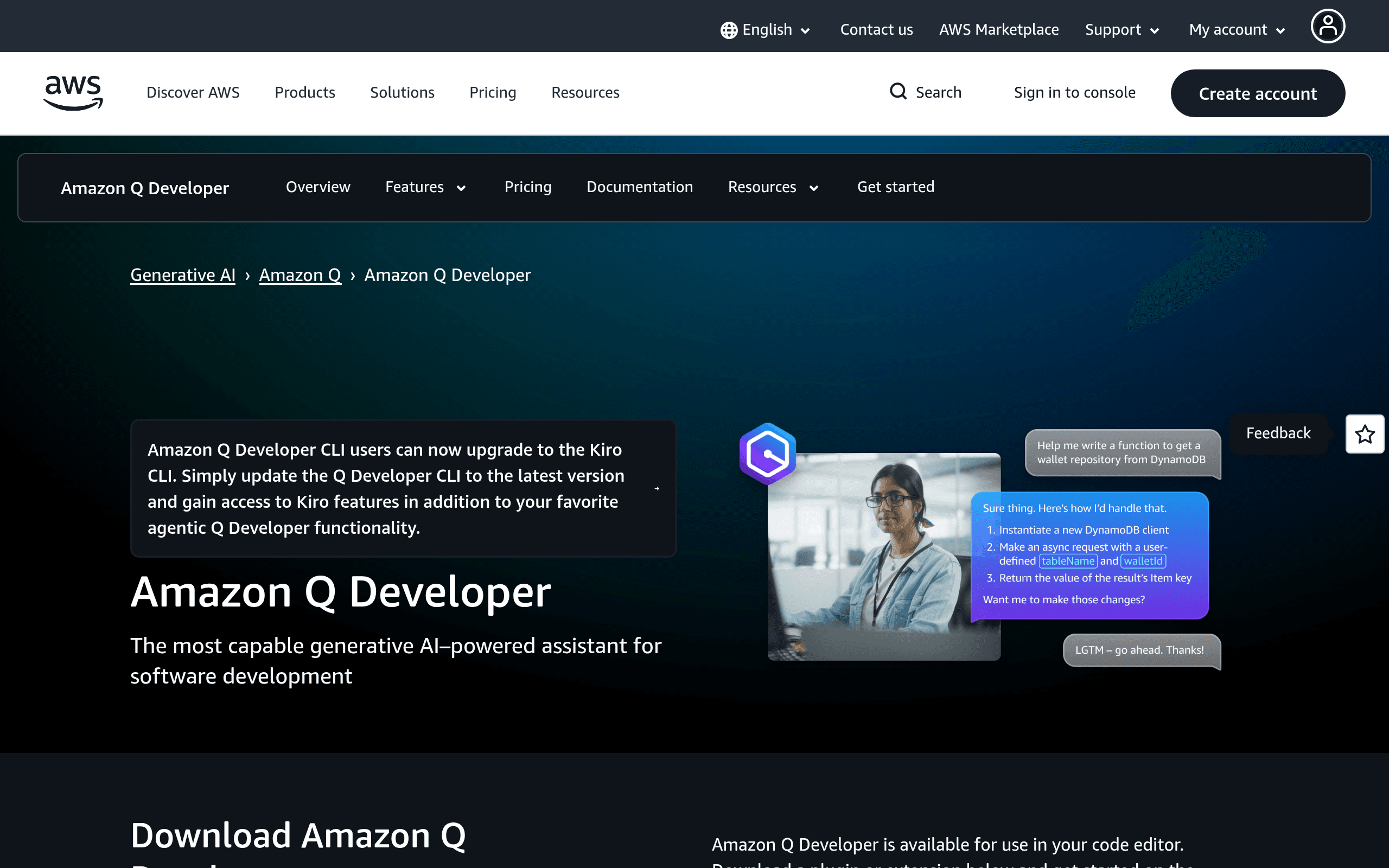 Amazon CodeWhisperer AI