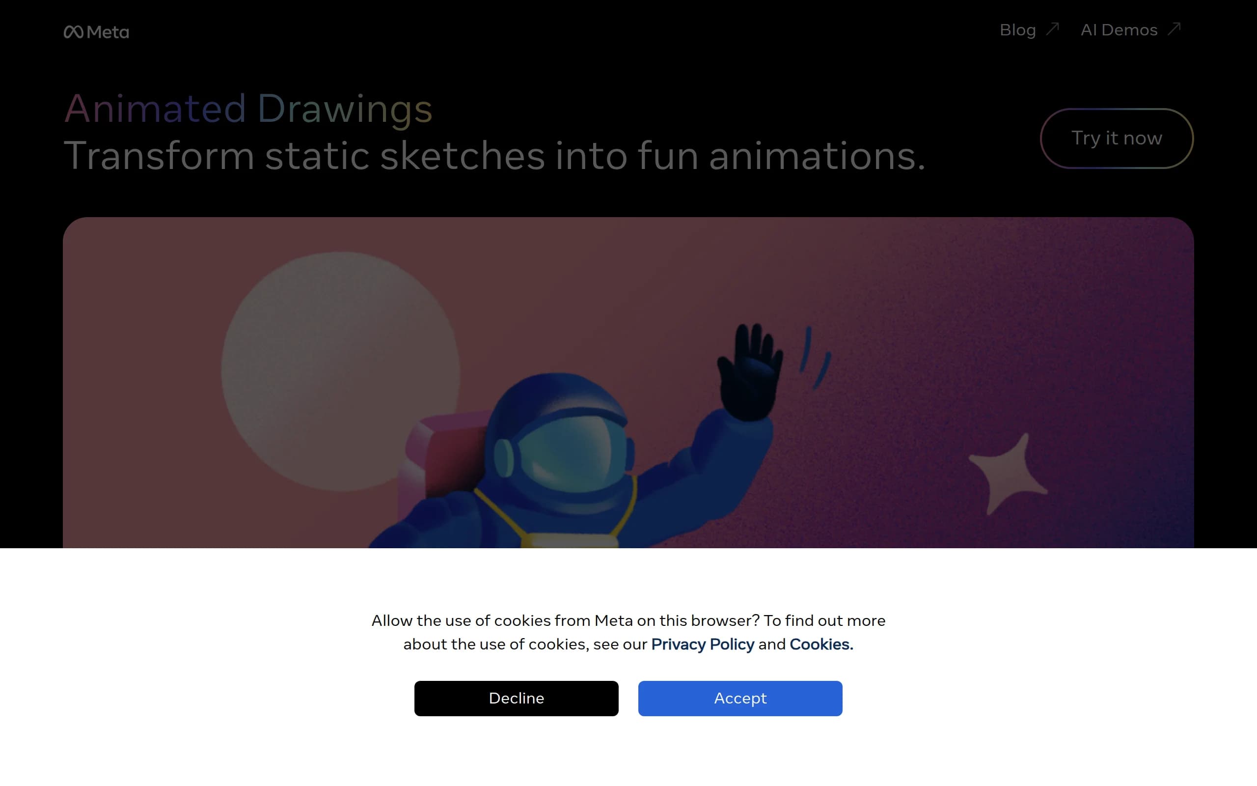 AnimatedDrawings by Meta