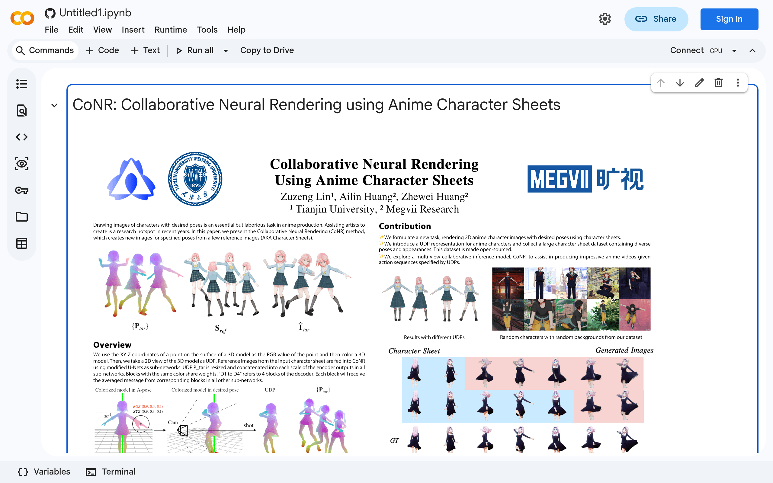 Anime Character video