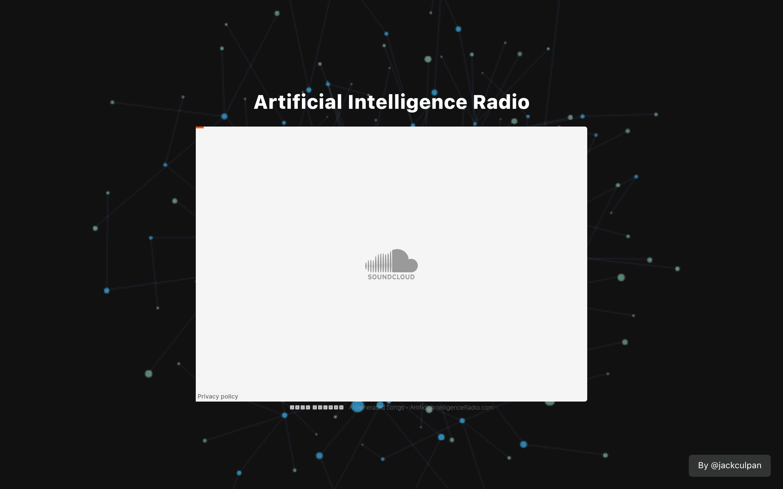 Artificial Intelligence Radio