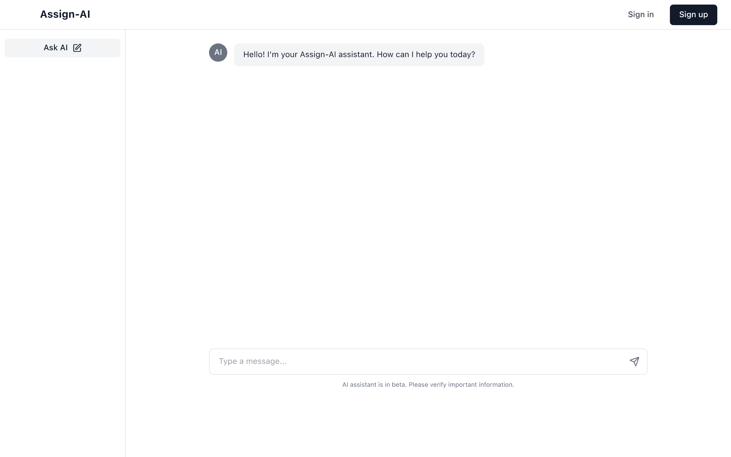 Assign AI