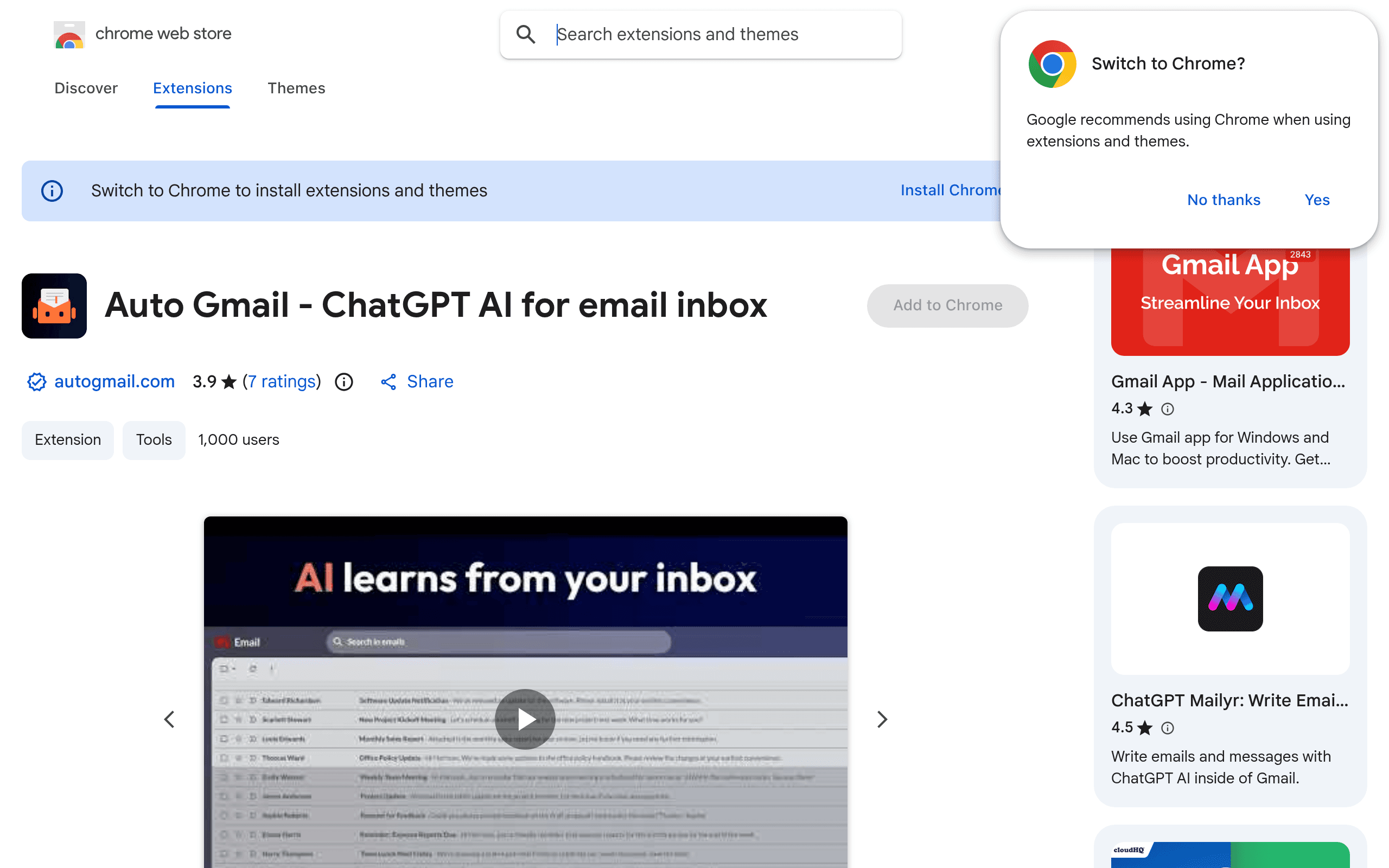 Auto Gmail