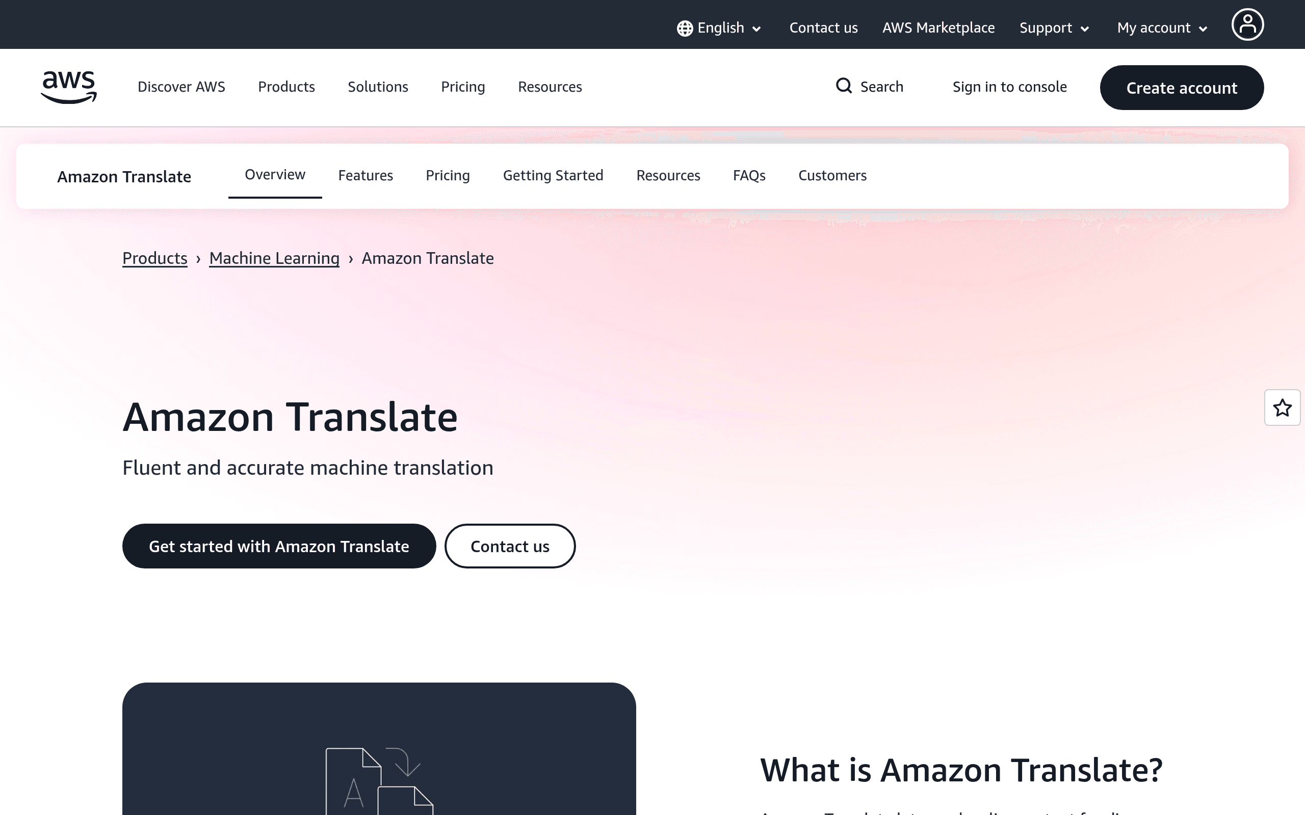 AWS Translate