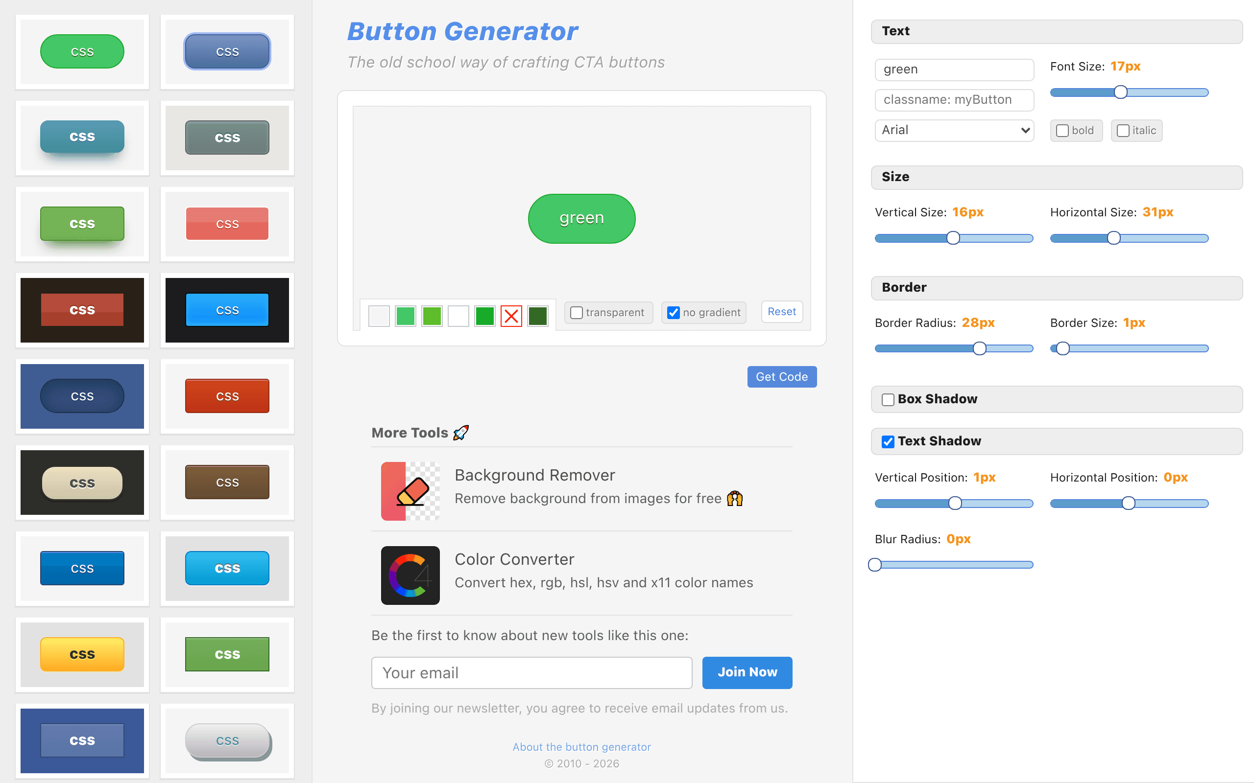 Best Button Generator