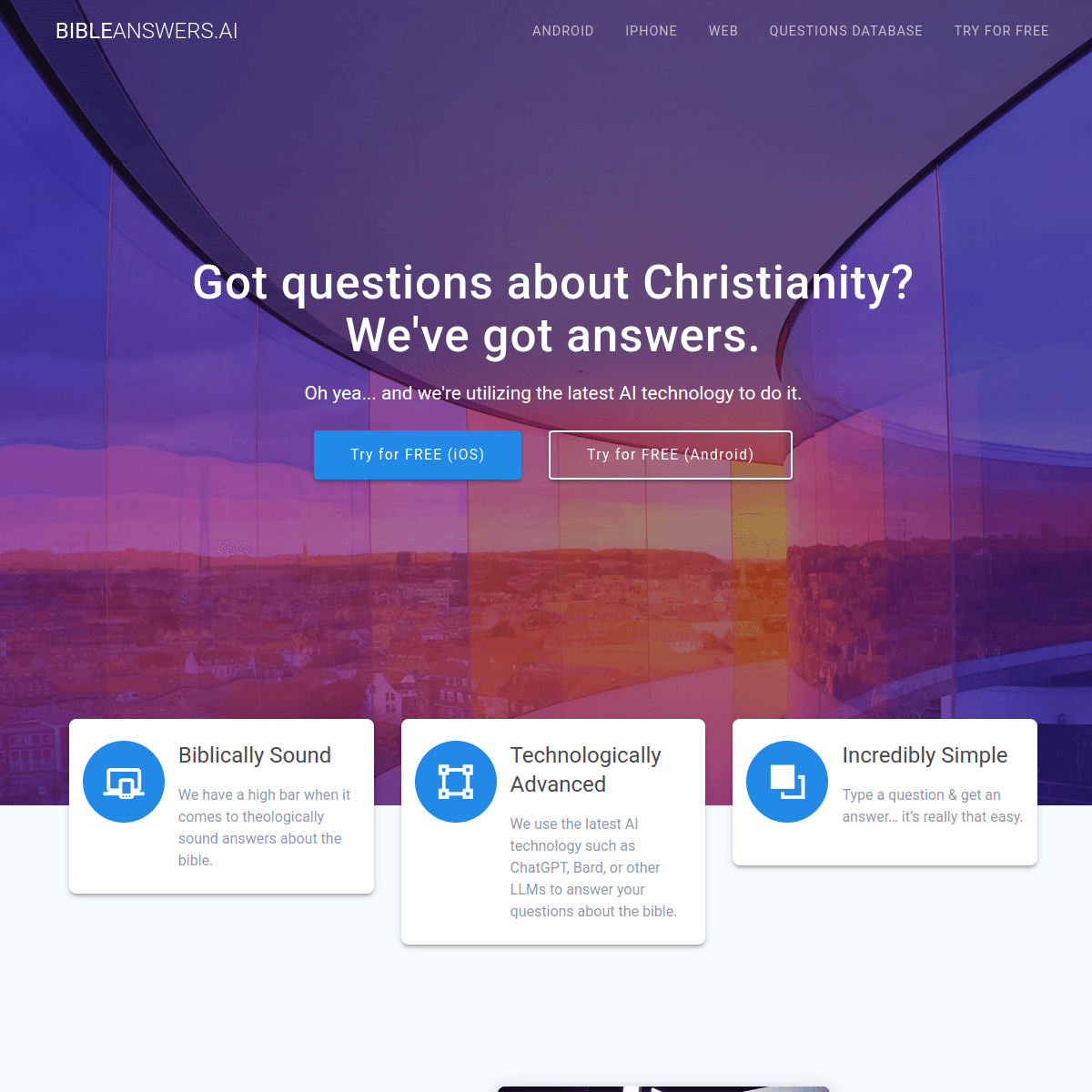 Bible Answers AI