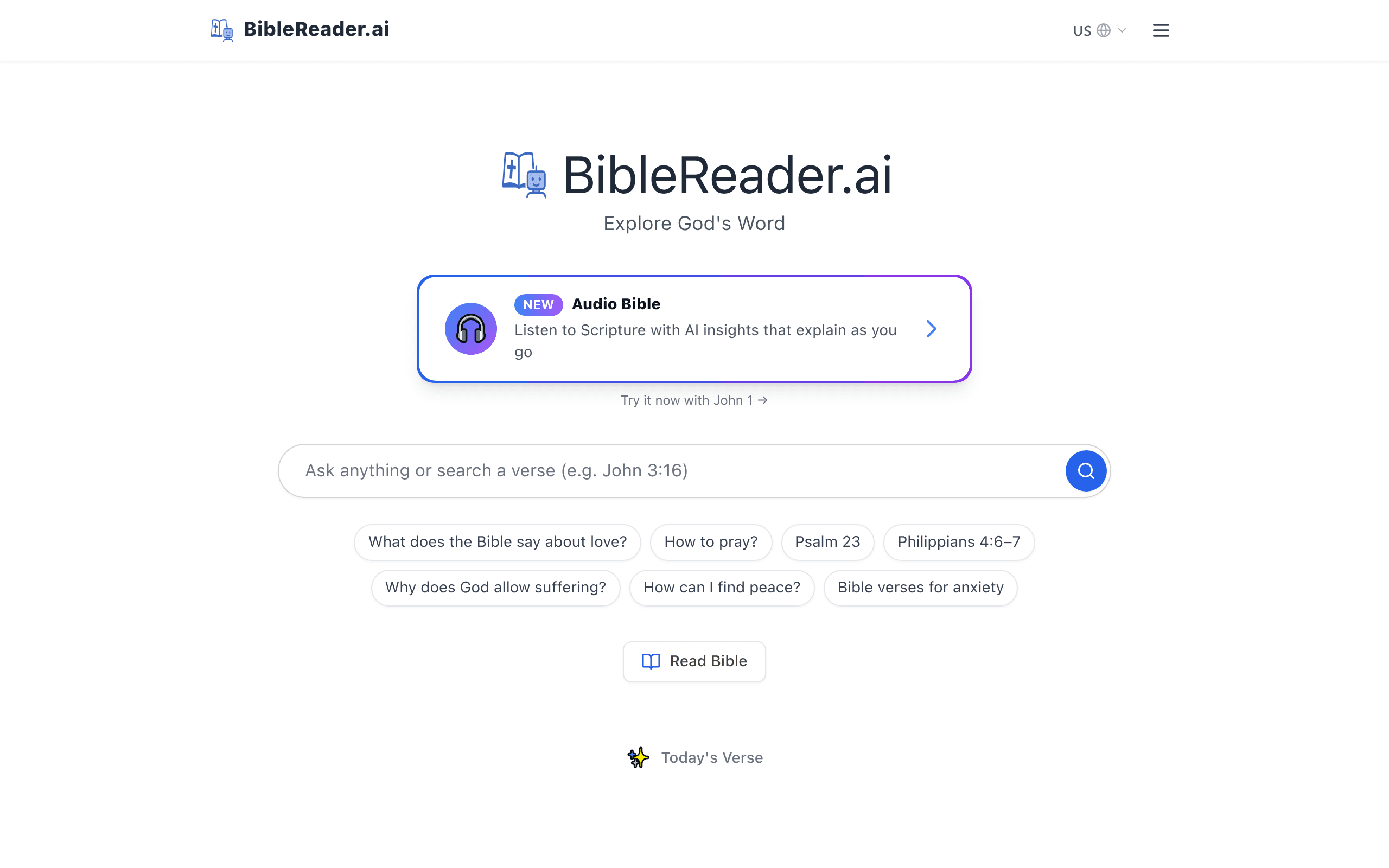 Bible Reader AI