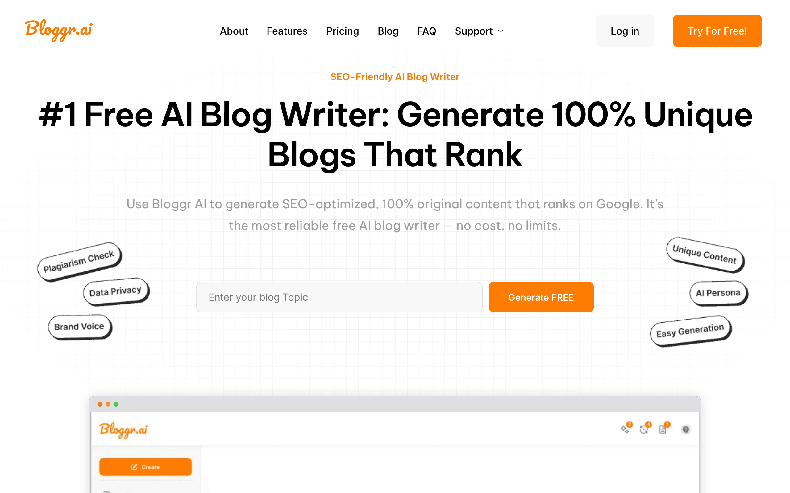 Bloggr AI