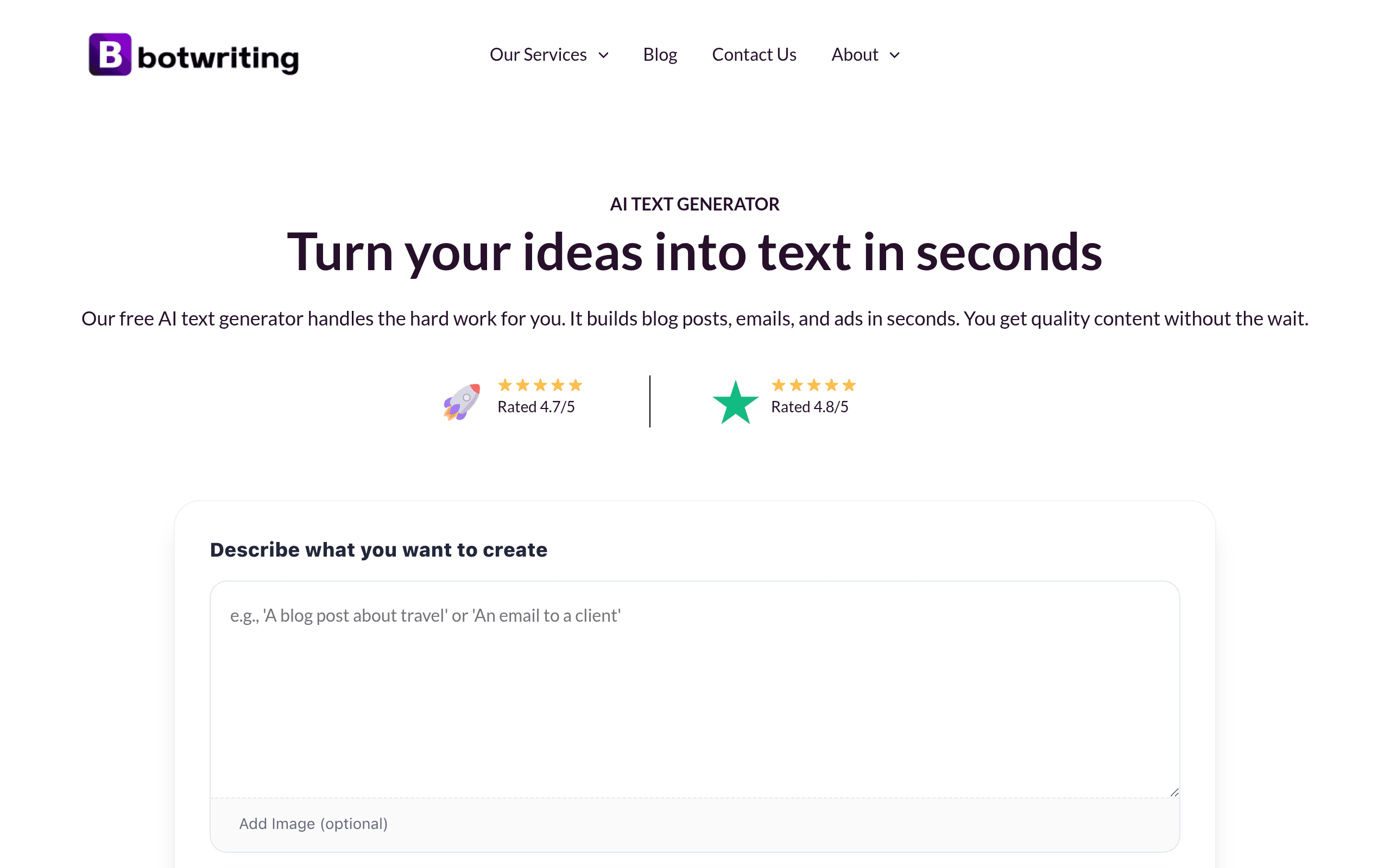 Bot Writing