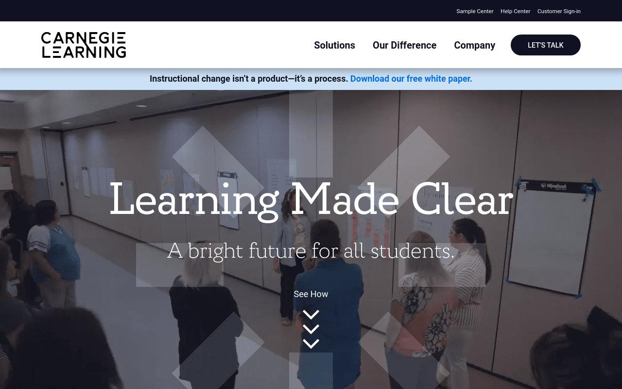 Carnegie Learning’s Platforms