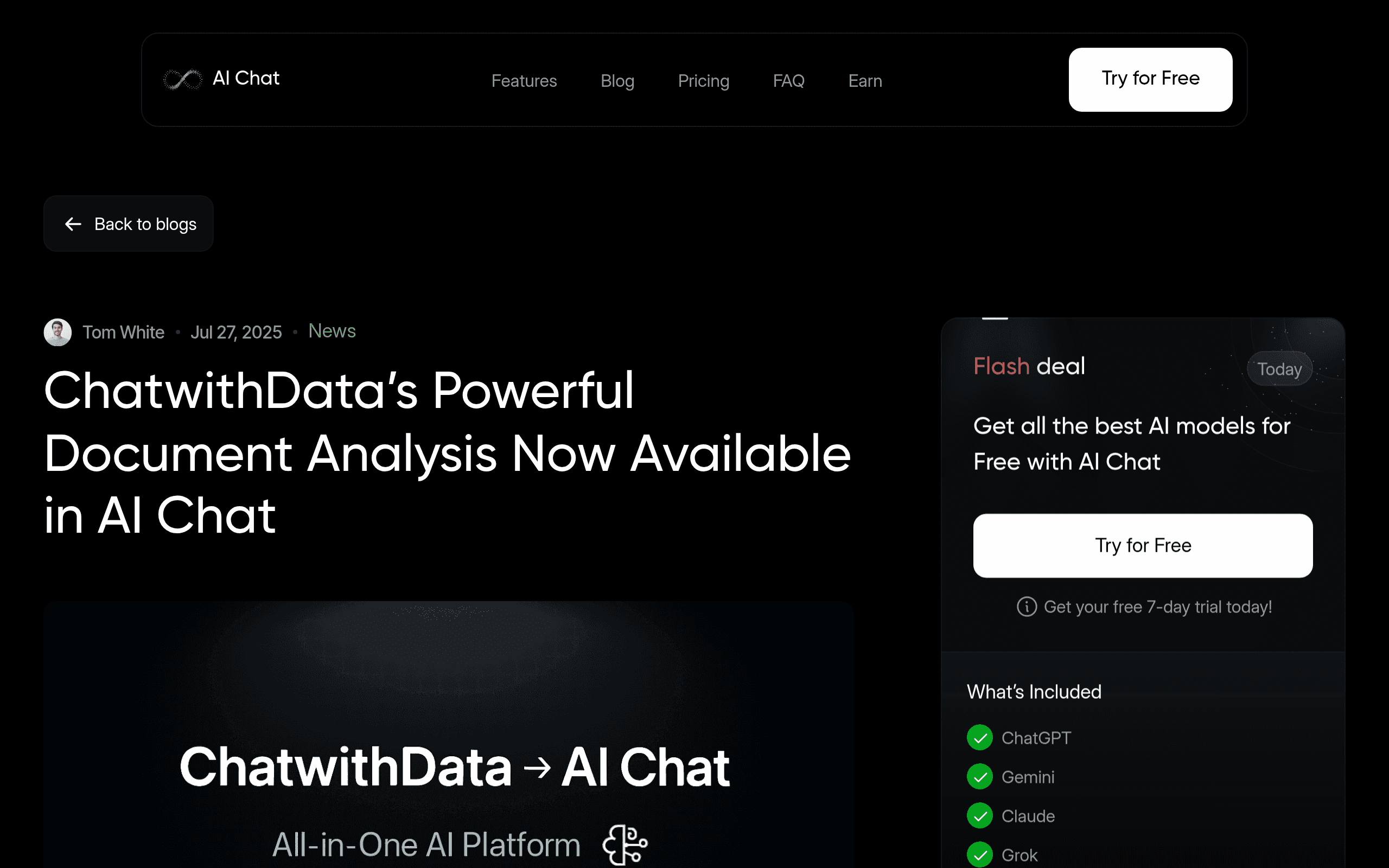 Chat With Data