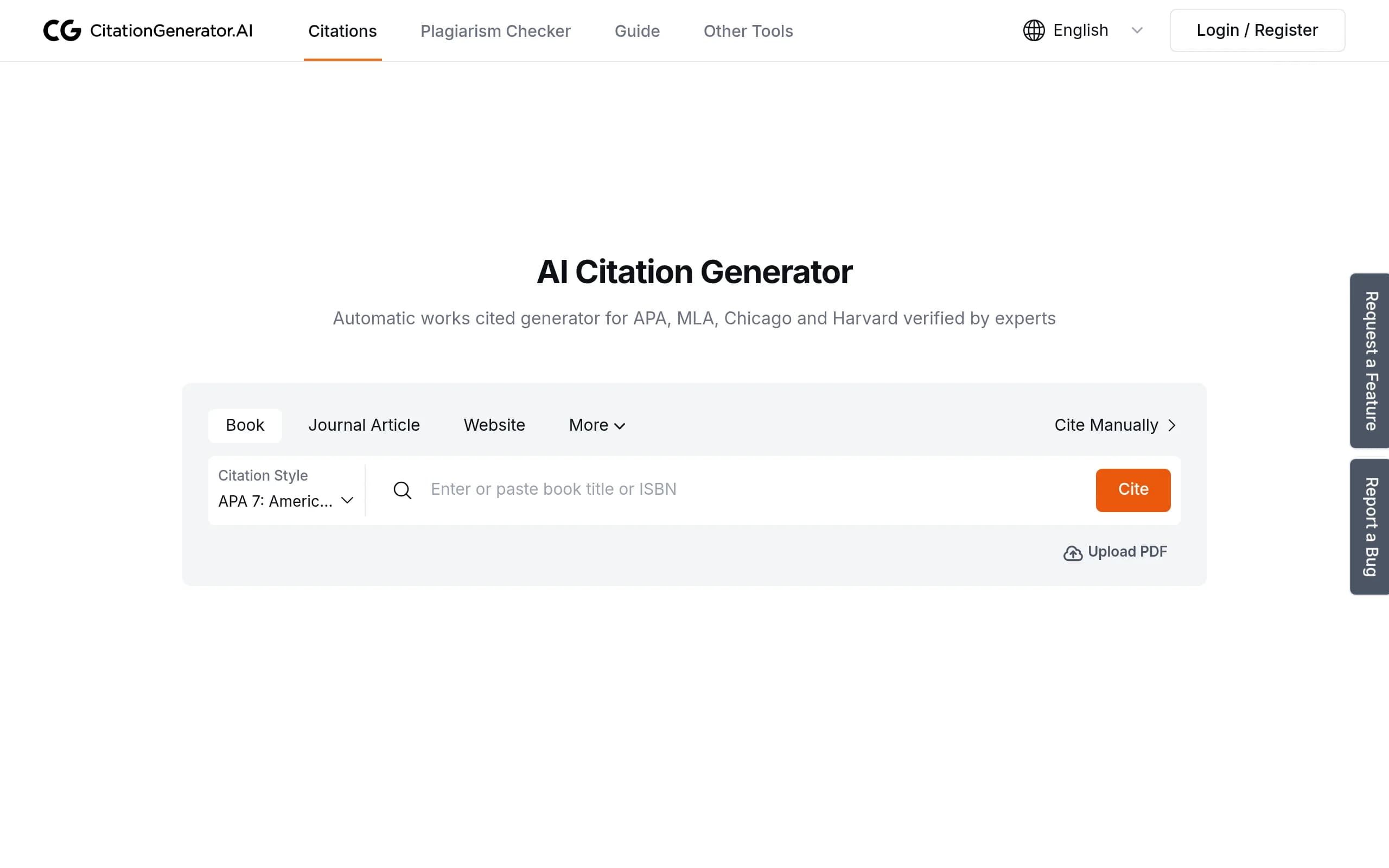 Citation Generator AI
