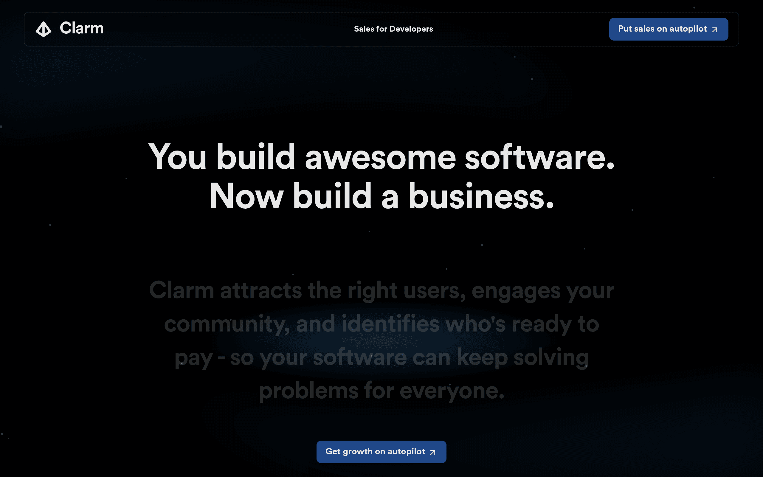 Clarm the AI DevRel Engineer