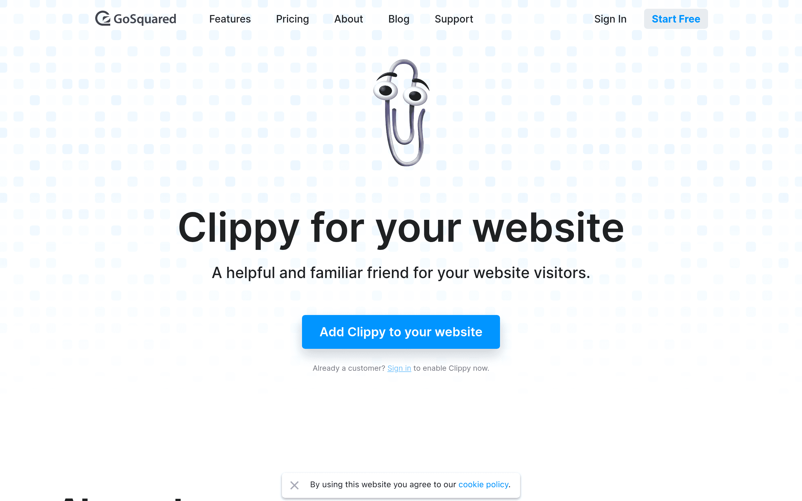 Clippy for your website