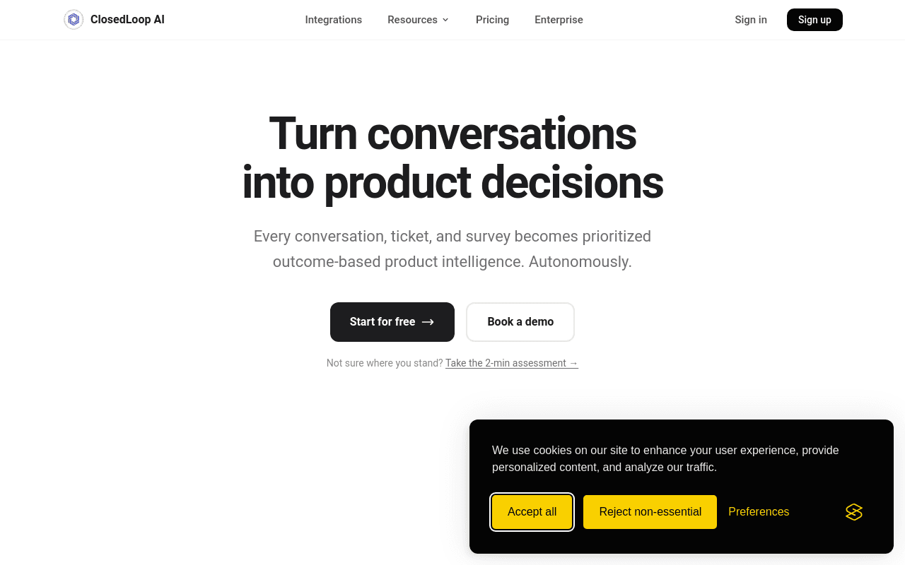 ClosedLoop AI