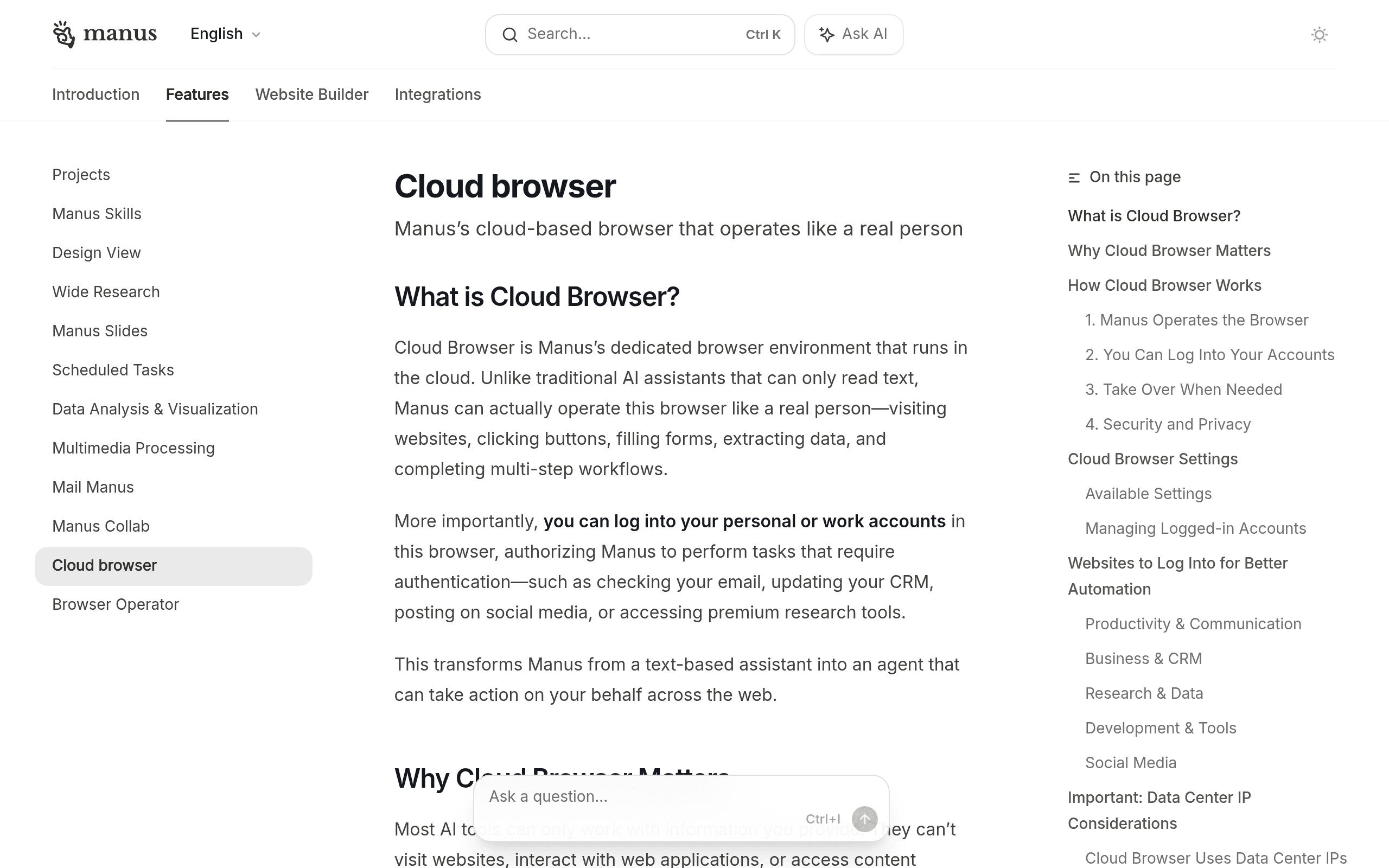 Cloud Browser