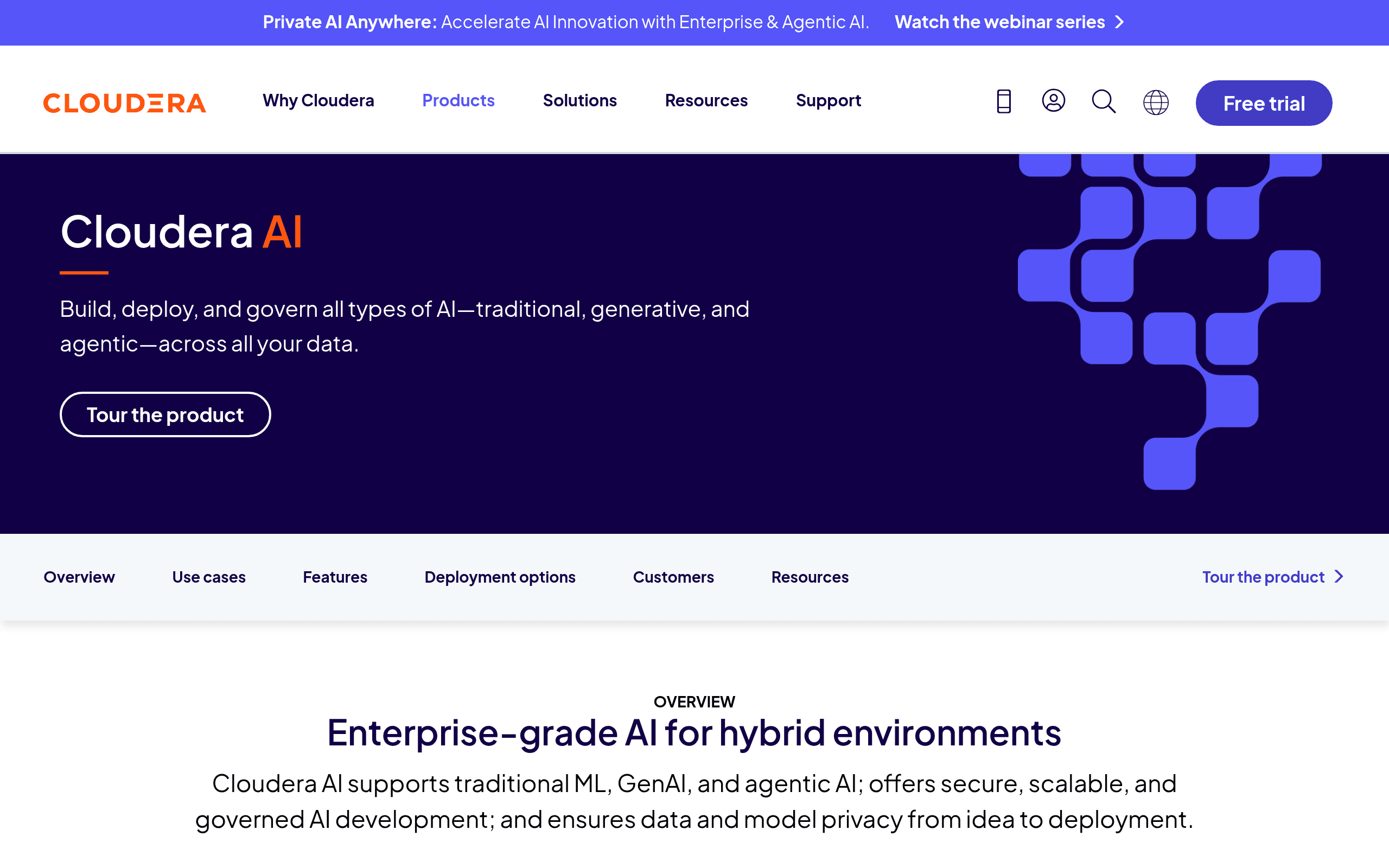 Cloudera Machine Learning Platform
