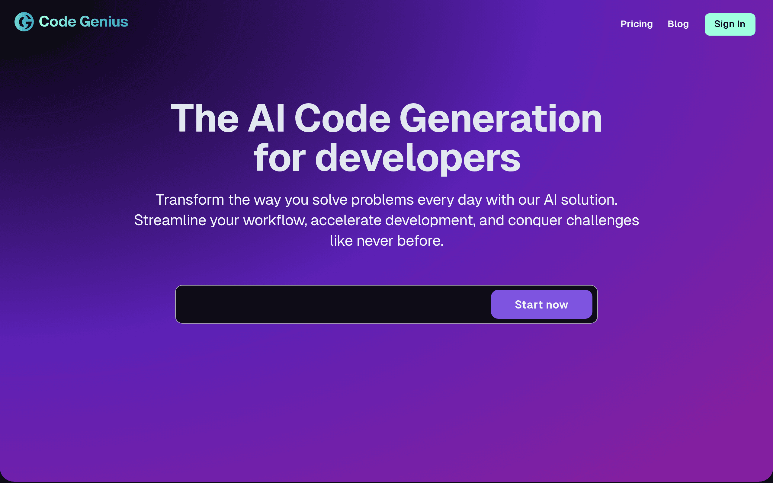 Code Genius