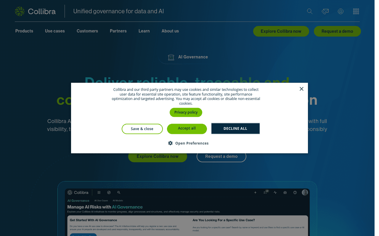 Collibra AI Governance