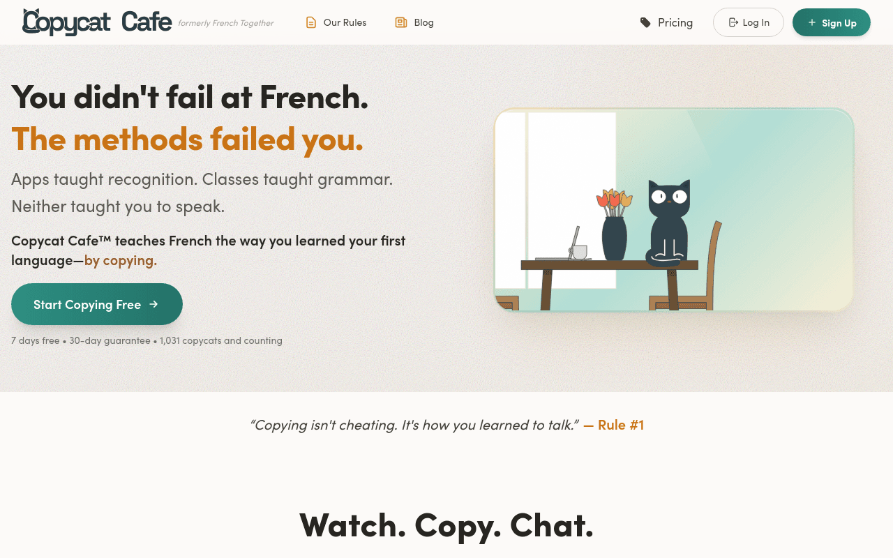 Copycat Cafe