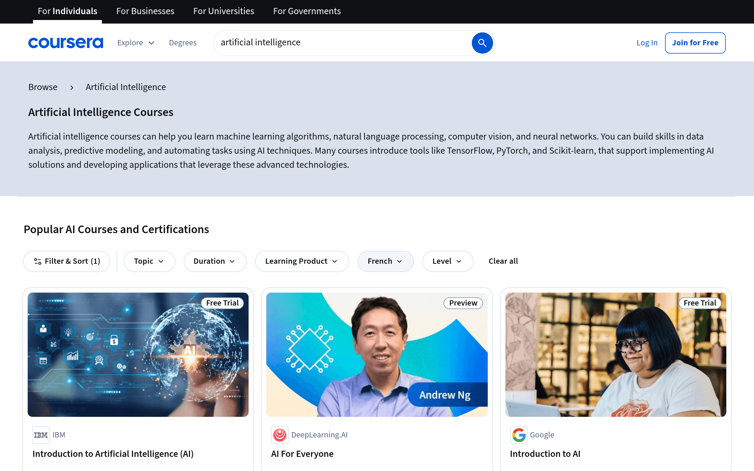 Coursera FR