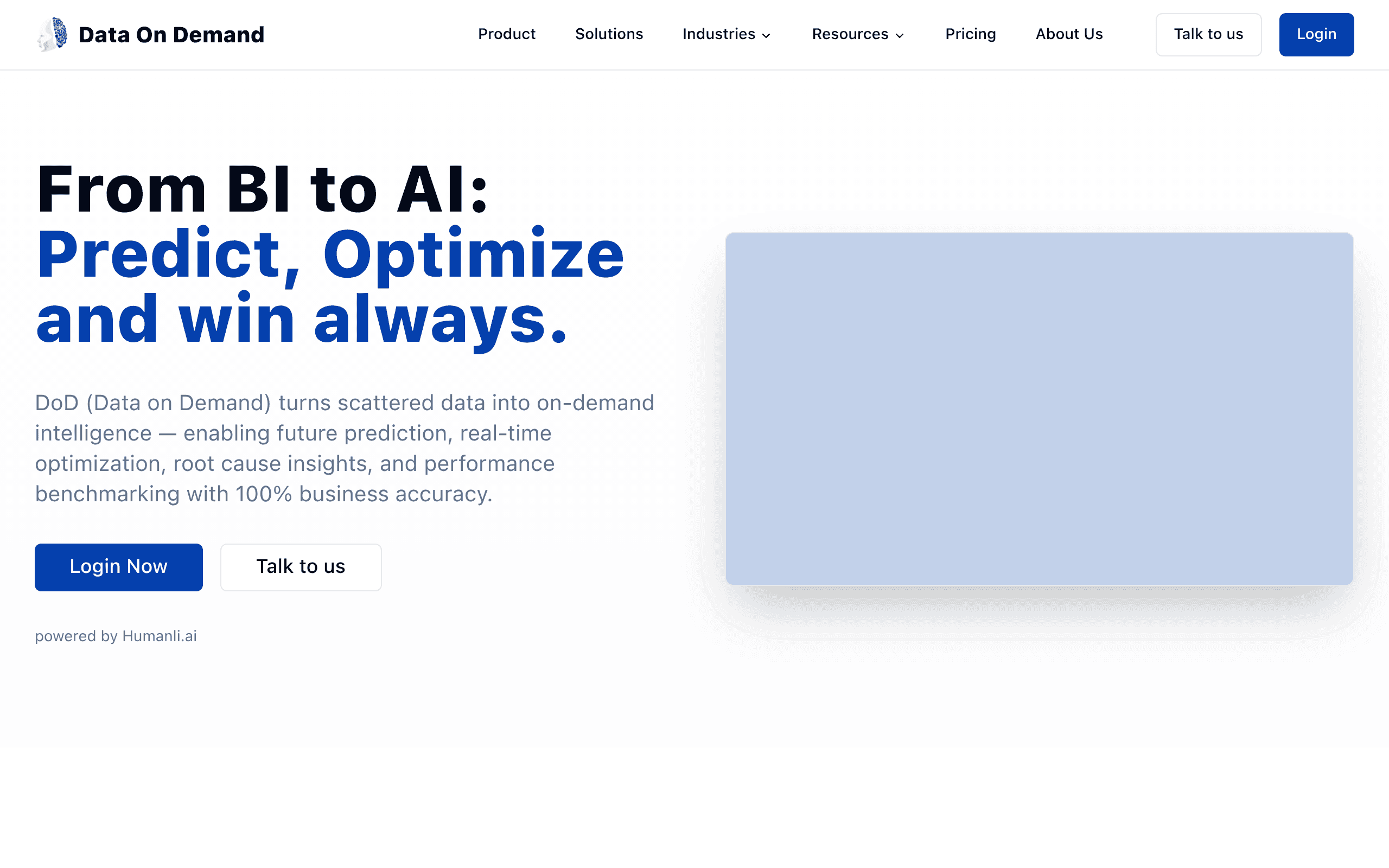 Data on Demand