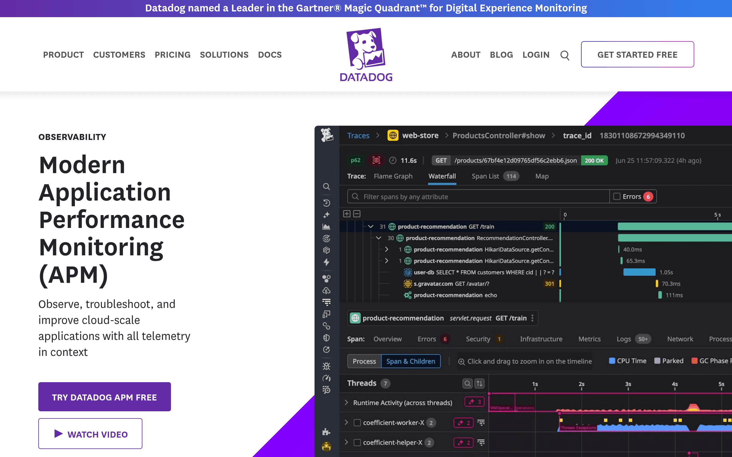 Datadog APM