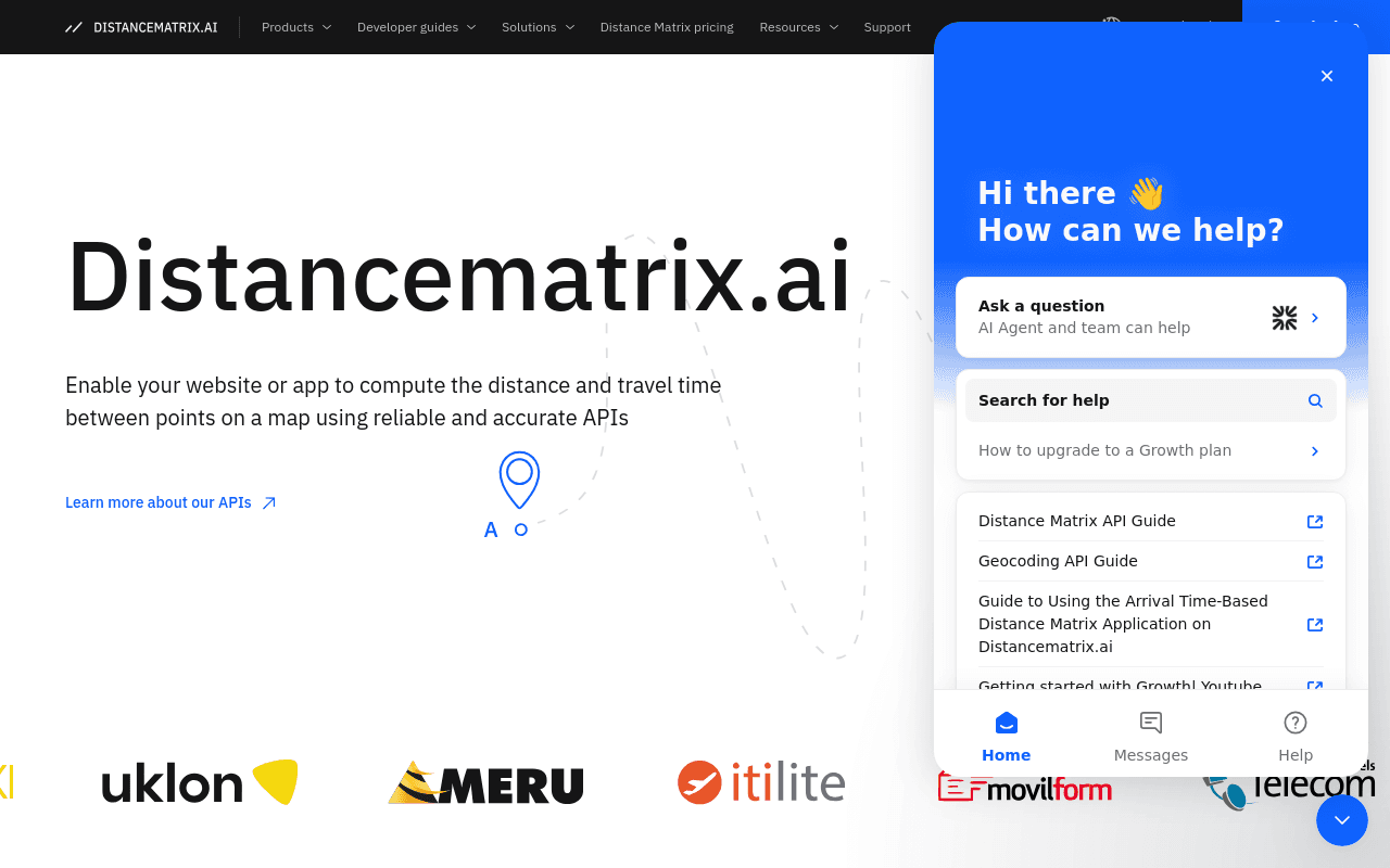 Distancematrix.ai