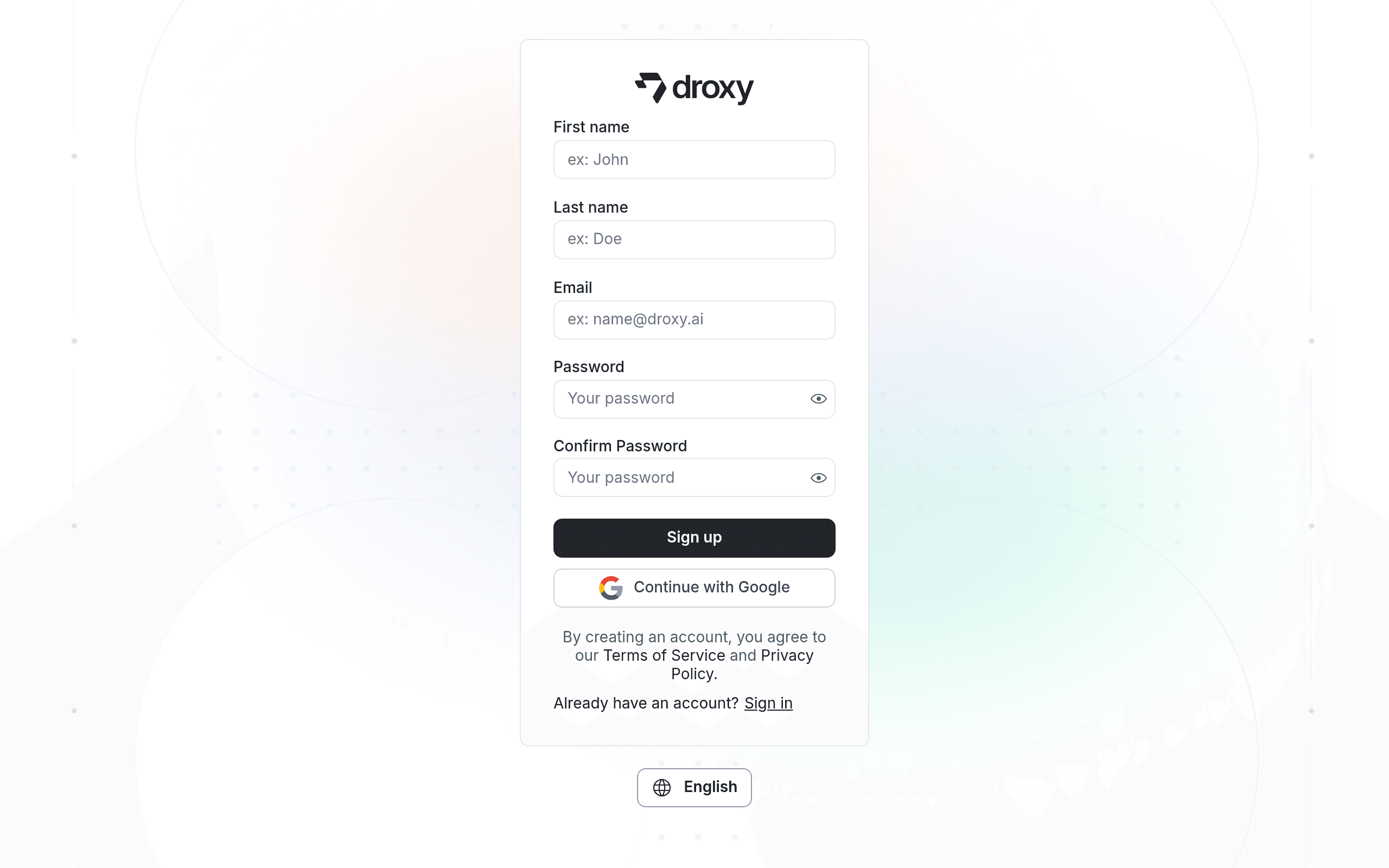 Droxy AI